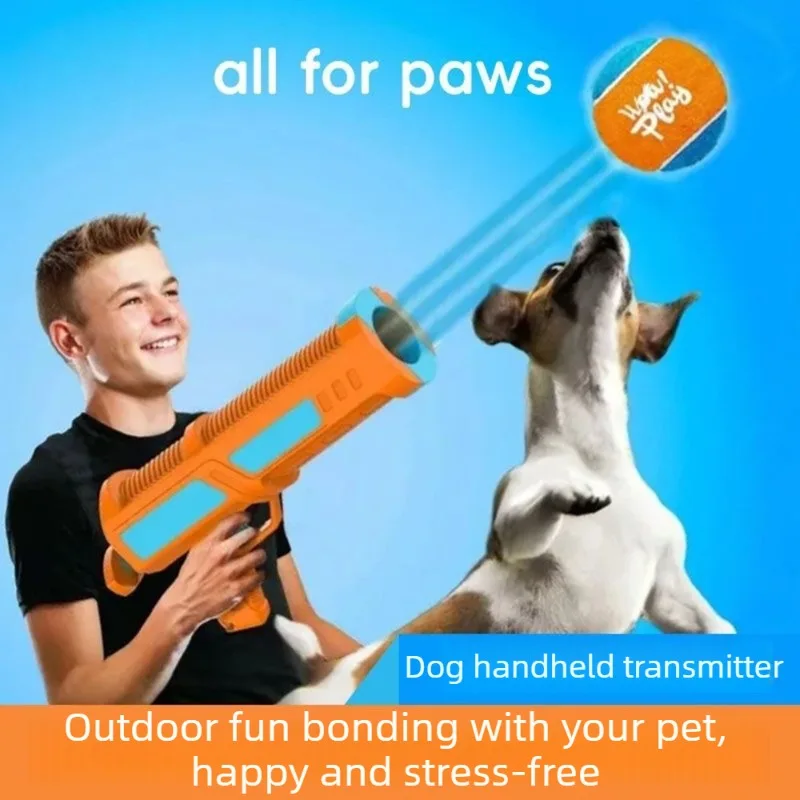 15M Outdoor Dog Tennis Ball Shooting Toy Gun Throwing Launcher Ball Pet Interactive Handheld Launcher Toys Dogs Pets Supplies
15M Outdoor Dog Tennis Ball Shooting Toy Gun Throwing Launcher Ball Pet Interactive Handheld Launcher Toys Dogs Pets Supplies