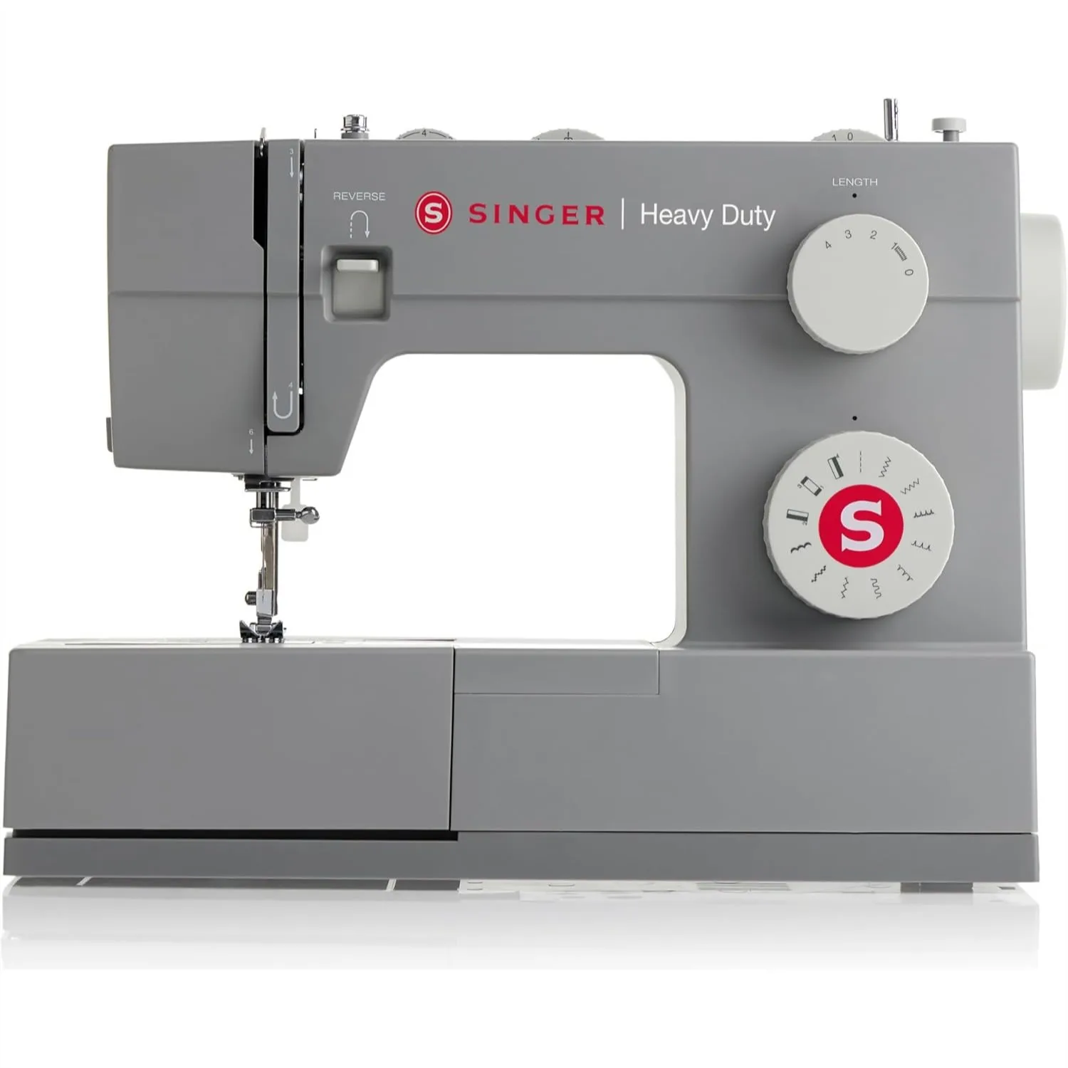 Heavy Duty Sewing Machine 4411, 11 Built-In Stitches with 69 Stitch Applications, 50% More Power, 1100 Stitches/Min, Metal
Heavy Duty Sewing Machine 4411, 11 Built-In Stitches with 69 Stitch Applications, 50% More Power, 1100 Stitches/Min, Metal