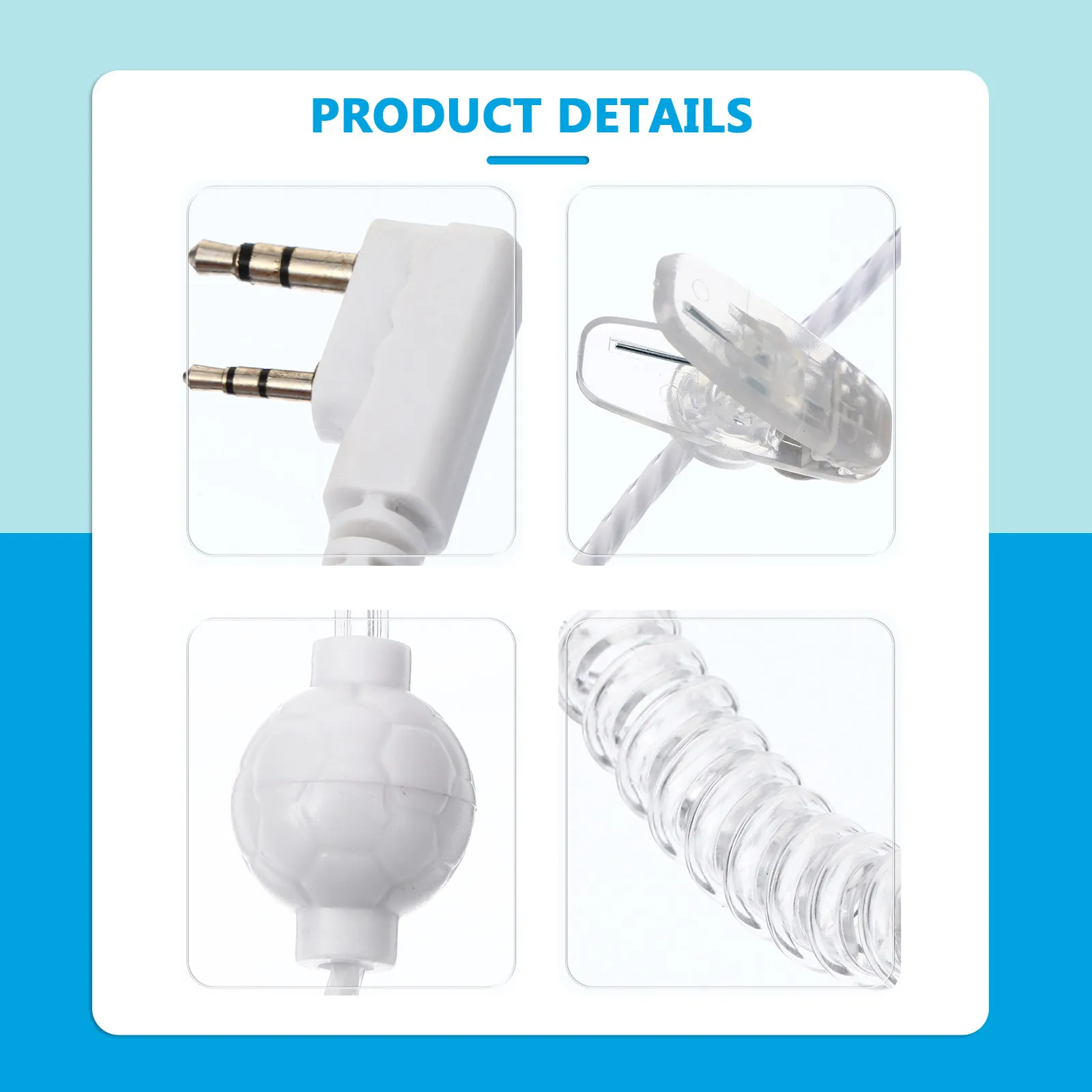 Акустическая трубчатая гарнитура без излучения - Моно-наушник с шумоизоляцией для правоохранительных органов
Акустическая трубчатая гарнитура без излучения - Моно-наушник с шумоизоляцией для правоохранительных органов