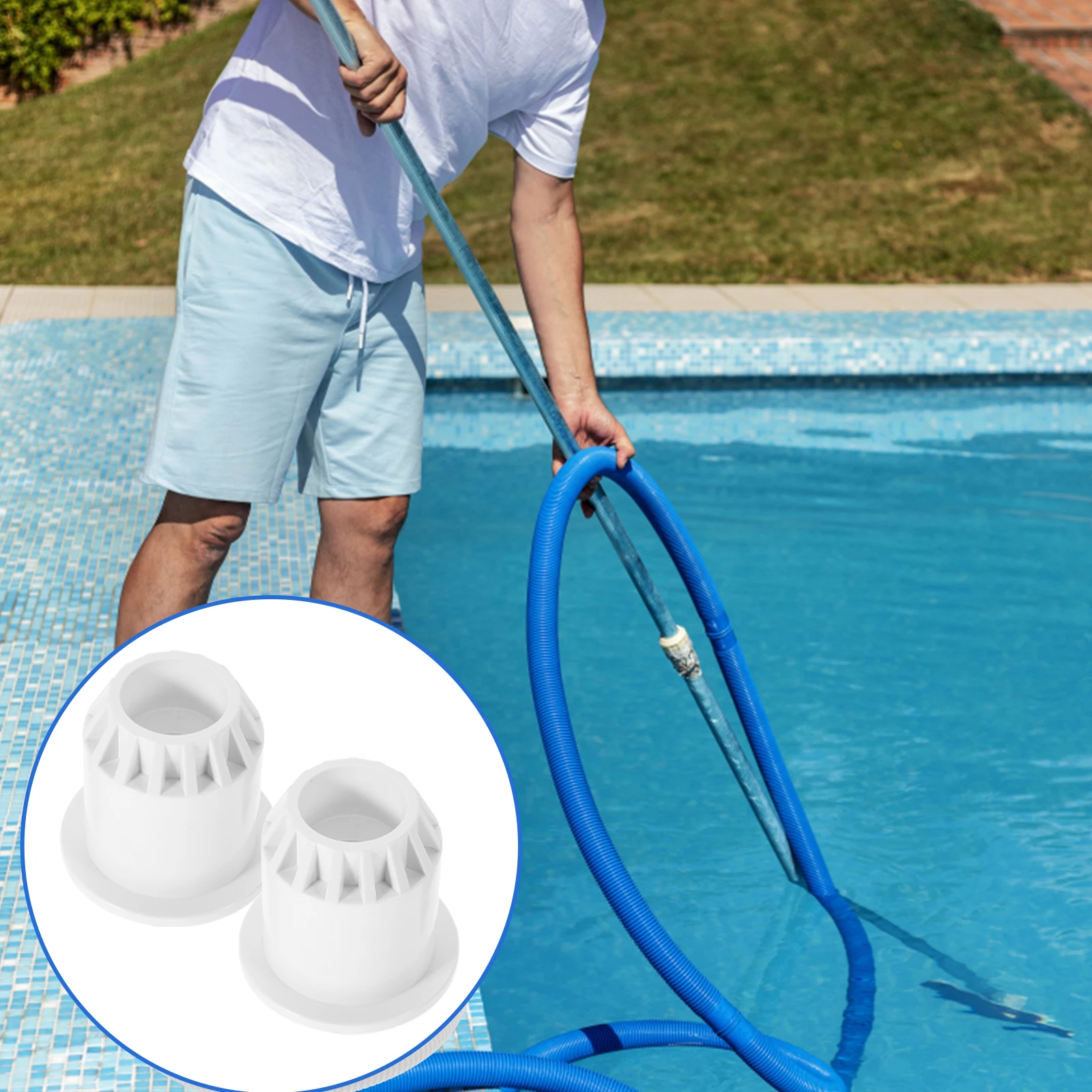 2pcs 1.5 Inch PVC Hose Adapter Kit 4553 Connecting Pipe Pool Supplies Durable Hose Adapters Replacement Swimming Pool
2pcs 1.5 Inch PVC Hose Adapter Kit 4553 Connecting Pipe Pool Supplies Durable Hose Adapters Replacement Swimming Pool