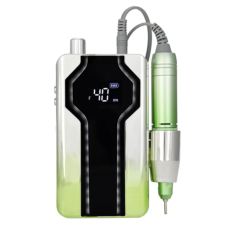 Rechargeable 40000 Rpm Low Vibration E File Manicure Nail Drill Machine Strong Cordless Dc Nail Polisher
Rechargeable 40000 Rpm Low Vibration E File Manicure Nail Drill Machine Strong Cordless Dc Nail Polisher