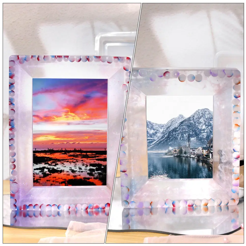 Силиконовая форма для фоторамки для творчества из смолы, эпоксидных отливок, креативных поделок, изготовления фоторамок, инструменты для рукоделия и ювелирных изделий
Силиконовая форма для фоторамки для творчества из смолы, эпоксидных отливок, креативных поделок, изготовления фоторамок, инструменты для рукоделия и ювелирных изделий