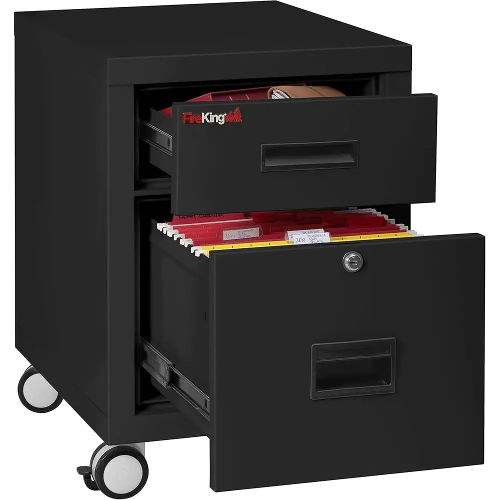 Mobile Veal 2 Der ire Sae ile Cabinet on Casters with Key Lock, 1 Hour ire Rated iling Cabinet, Made in The USA, Black
Mobile Veal 2 Der ire Sae ile Cabinet on Casters with Key Lock, 1 Hour ire Rated iling Cabinet, Made in The USA, Black