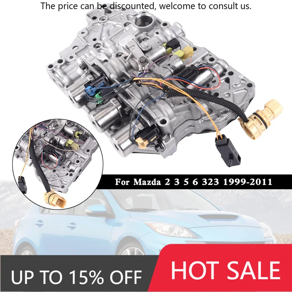 DARUPSUN Automatic Transmission Valve Body 4F27E For Mazda 2 3 5 6 323 1999-2011 New Used Condition Gear Boxes Product
DARUPSUN Automatic Transmission Valve Body 4F27E For Mazda 2 3 5 6 323 1999-2011 New Used Condition Gear Boxes Product