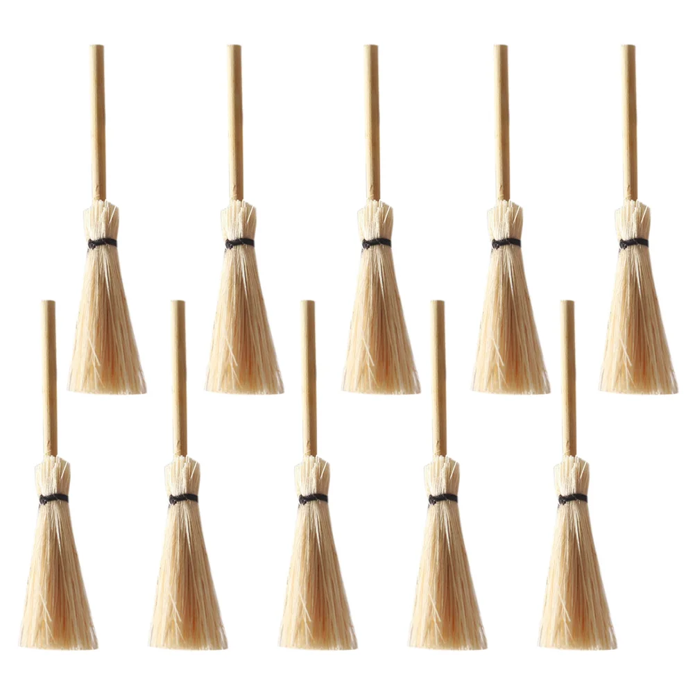 12 Pcs Crafts Mini Broom Child Miniatures Toys for Kids Broomstick Natural Bamboo Adornment
12 Pcs Crafts Mini Broom Child Miniatures Toys for Kids Broomstick Natural Bamboo Adornment