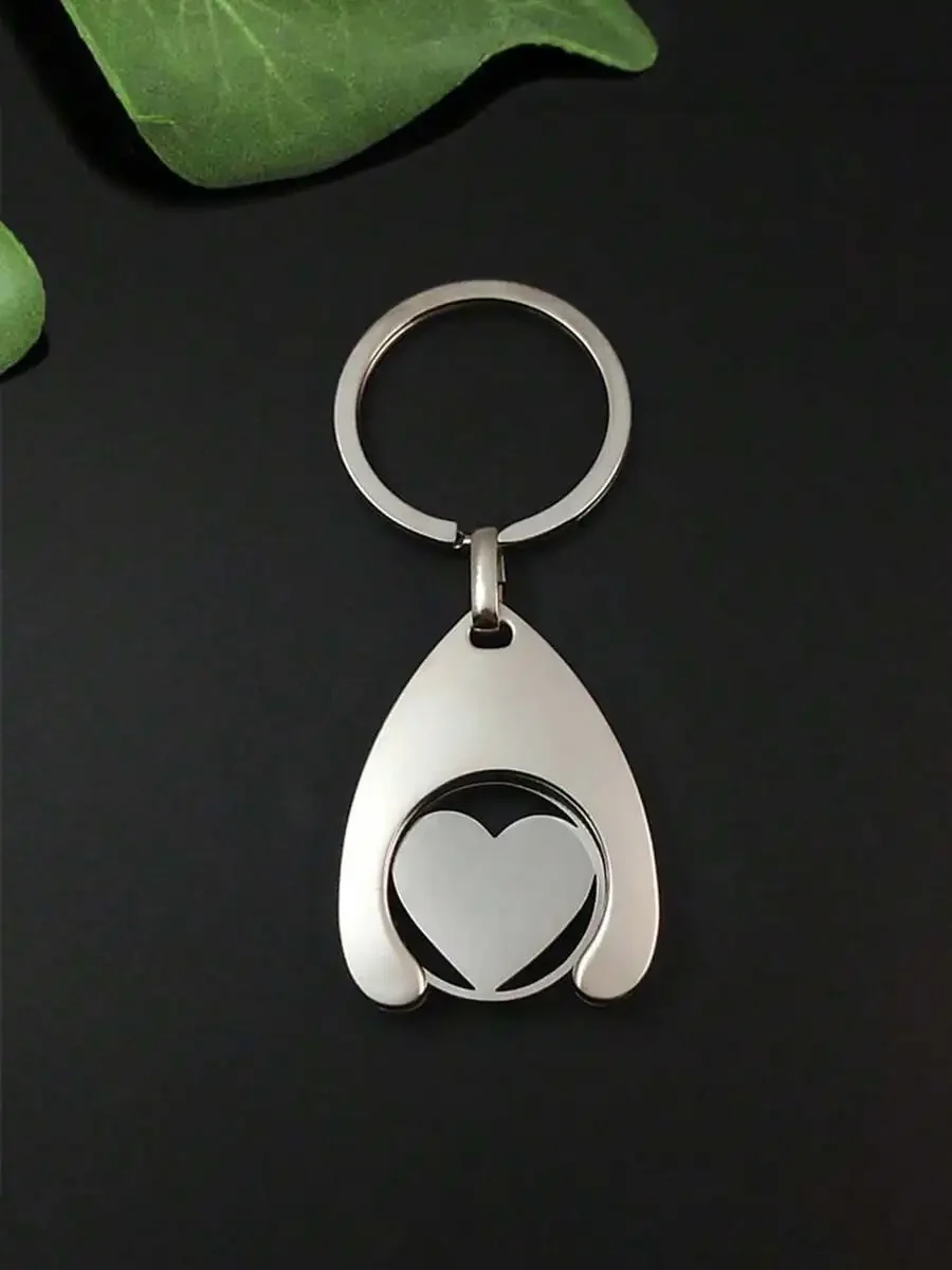 Stainless Steel Heart Shape Keychain Pendant For Bag Wallet Backpack Accessory Gift
Stainless Steel Heart Shape Keychain Pendant For Bag Wallet Backpack Accessory Gift