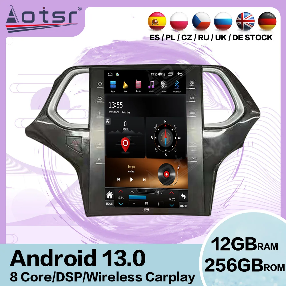 Вертикальный экран Автомобильный мультимедийный Android 13 для Trumpchi GS4 2014 ~ 2016 Автомобильный GPS-навигатор стерео радио головное устройство Bluetooth
Вертикальный экран Автомобильный мультимедийный Android 13 для Trumpchi GS4 2014 ~ 2016 Автомобильный GPS-навигатор стерео радио головное устройство Bluetooth