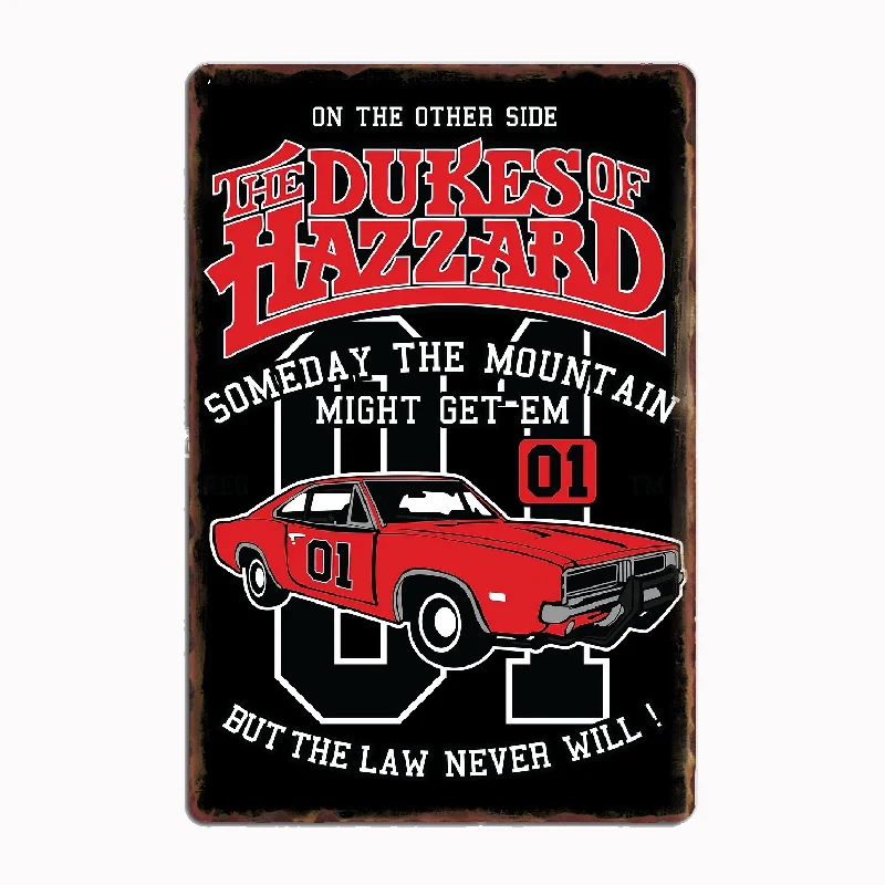 Movie Cars The Dukes Of Hazzard Metal Poster Sign Garage Club Custom Wall Tin Room Decor Home Decor
Movie Cars The Dukes Of Hazzard Metal Poster Sign Garage Club Custom Wall Tin Room Decor Home Decor
