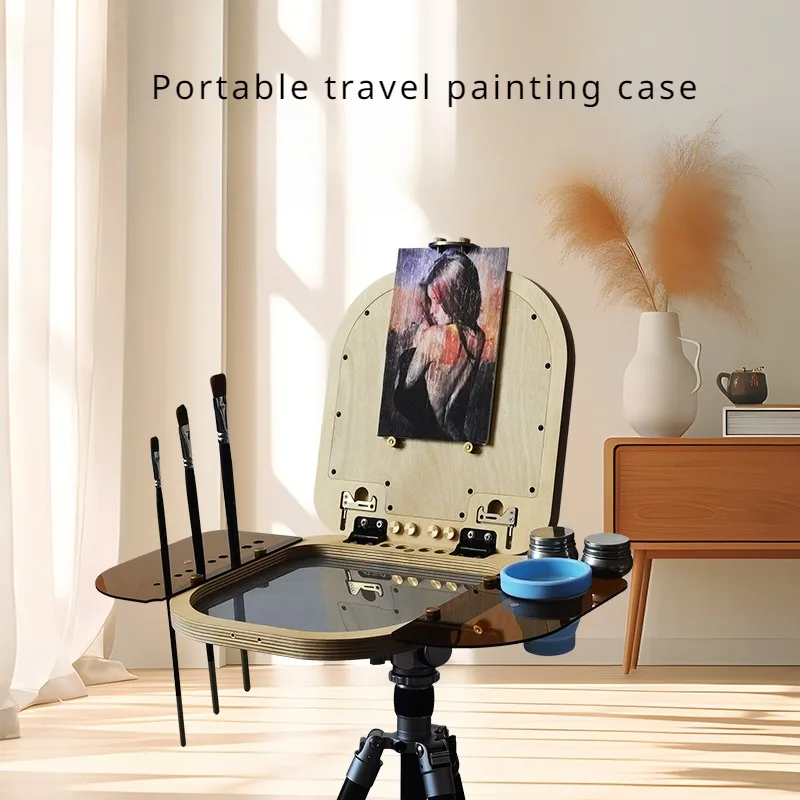 Wooden Folding Style Oil Painting Box Art Professional Painting Tools Portable Outdoor Sketching Watercolor Palette Supplies
Wooden Folding Style Oil Painting Box Art Professional Painting Tools Portable Outdoor Sketching Watercolor Palette Supplies