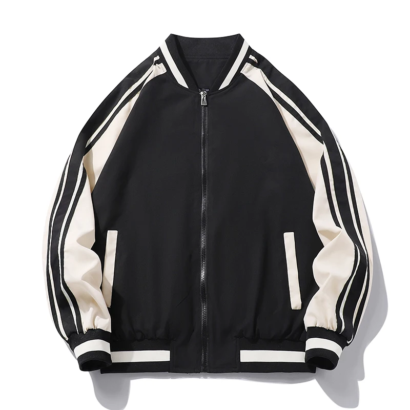 New Men Jacket Thin Breathable Windbreaker Autumn Baseball Man Jackets Sports Striped Coats Outwear Men's Clothing Top
New Men Jacket Thin Breathable Windbreaker Autumn Baseball Man Jackets Sports Striped Coats Outwear Men's Clothing Top