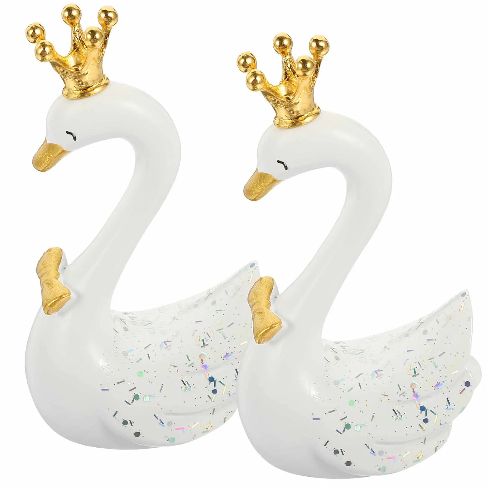 2Pcs Elegant Swan Statue Cake Centerpieces Resin Decoration for Birthday Wedding Anniversary Car Dashboard Desktop Decor
2Pcs Elegant Swan Statue Cake Centerpieces Resin Decoration for Birthday Wedding Anniversary Car Dashboard Desktop Decor