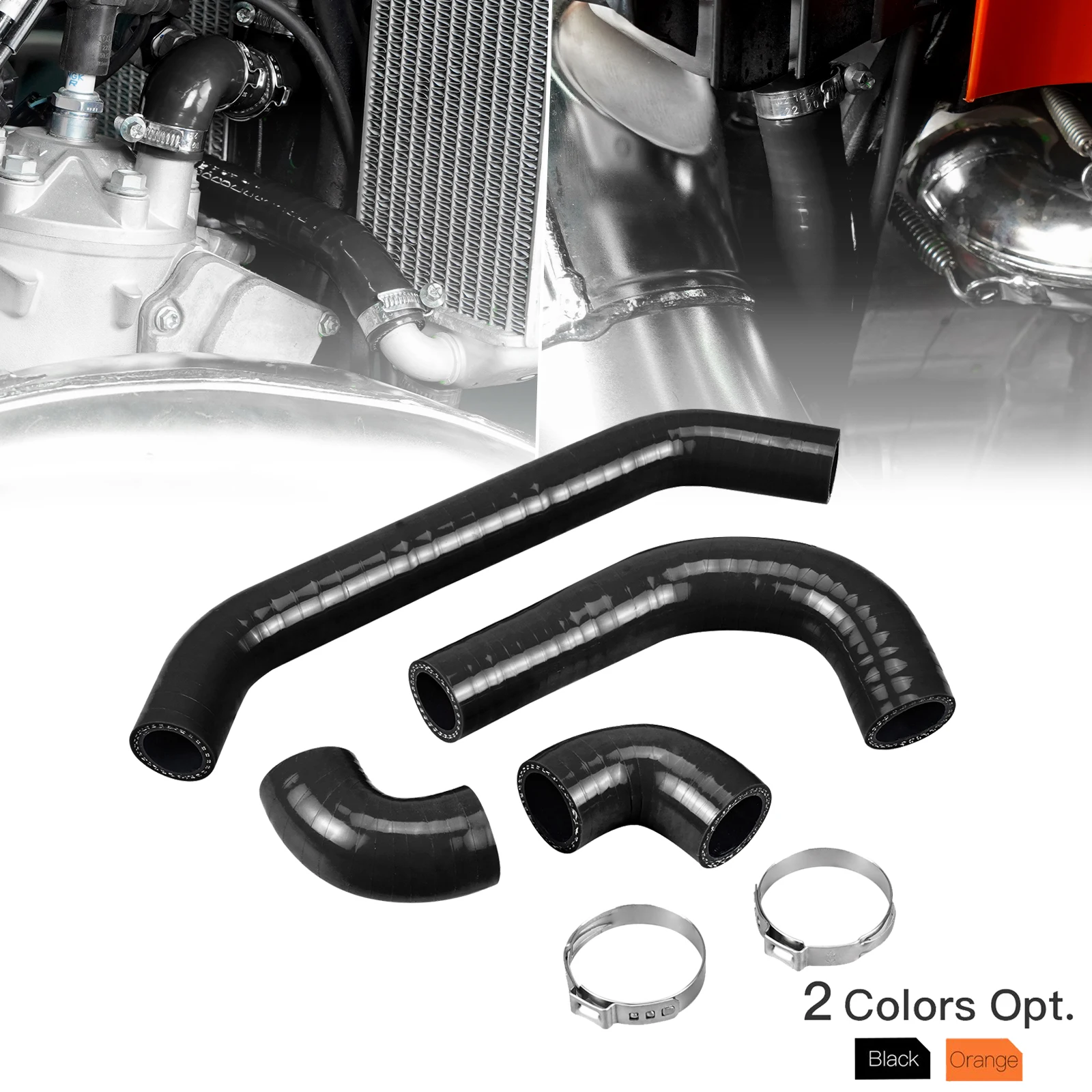 For Husqvarna TE300 TE250 2024 TX300 2023-2024 TE 300 250 TX 300 Motorcycle Silicone Radiator Coolant Hose Clamps Kit For KTM
For Husqvarna TE300 TE250 2024 TX300 2023-2024 TE 300 250 TX 300 Motorcycle Silicone Radiator Coolant Hose Clamps Kit For KTM