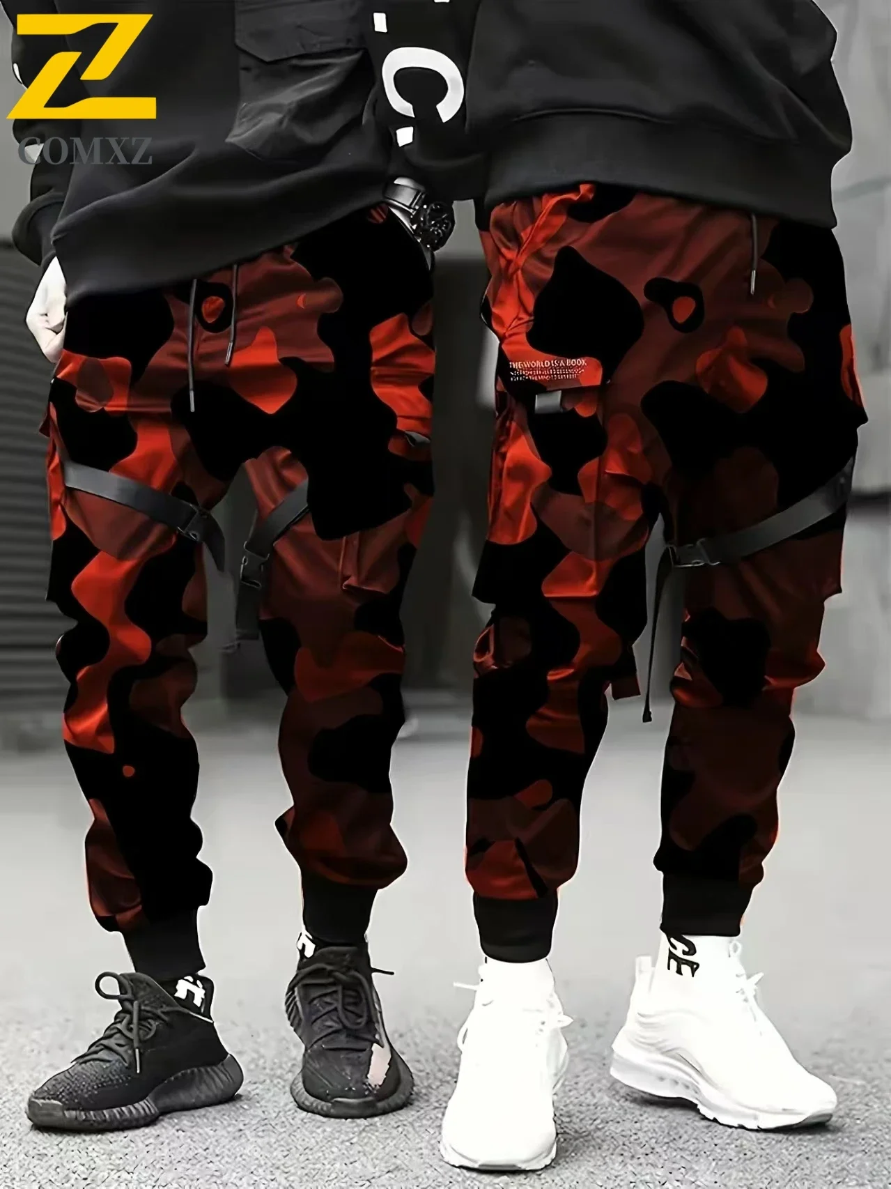 Retro Y2K Harajuku Cargo Pants Men's Loose Wide Leg Straight Casual Workwear Camouflage Trousers Men Autumn Trendy Harem Pants
Retro Y2K Harajuku Cargo Pants Men's Loose Wide Leg Straight Casual Workwear Camouflage Trousers Men Autumn Trendy Harem Pants