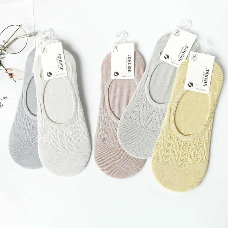 5 Pairs/Set Women Cotton Summer Socks Solid Silicone Non-Slip Invisible Socks Comfortable Mesh Ankle Boat Funny Socks Fashion 
5 Pairs/Set Women Cotton Summer Socks Solid Silicone Non-Slip Invisible Socks Comfortable Mesh Ankle Boat Funny Socks Fashion