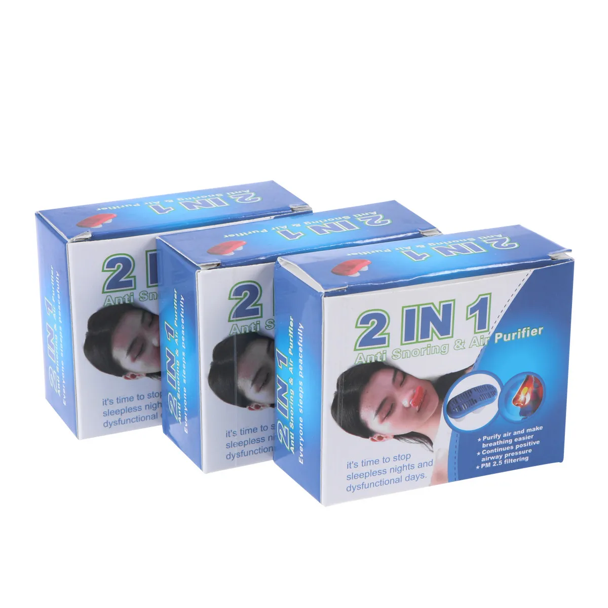 3Pcs Anti Snore Device Silicone Nasal Prevent Snoring Nasal Congestion Ventilator Snore Clip Nose Stopper
3Pcs Anti Snore Device Silicone Nasal Prevent Snoring Nasal Congestion Ventilator Snore Clip Nose Stopper