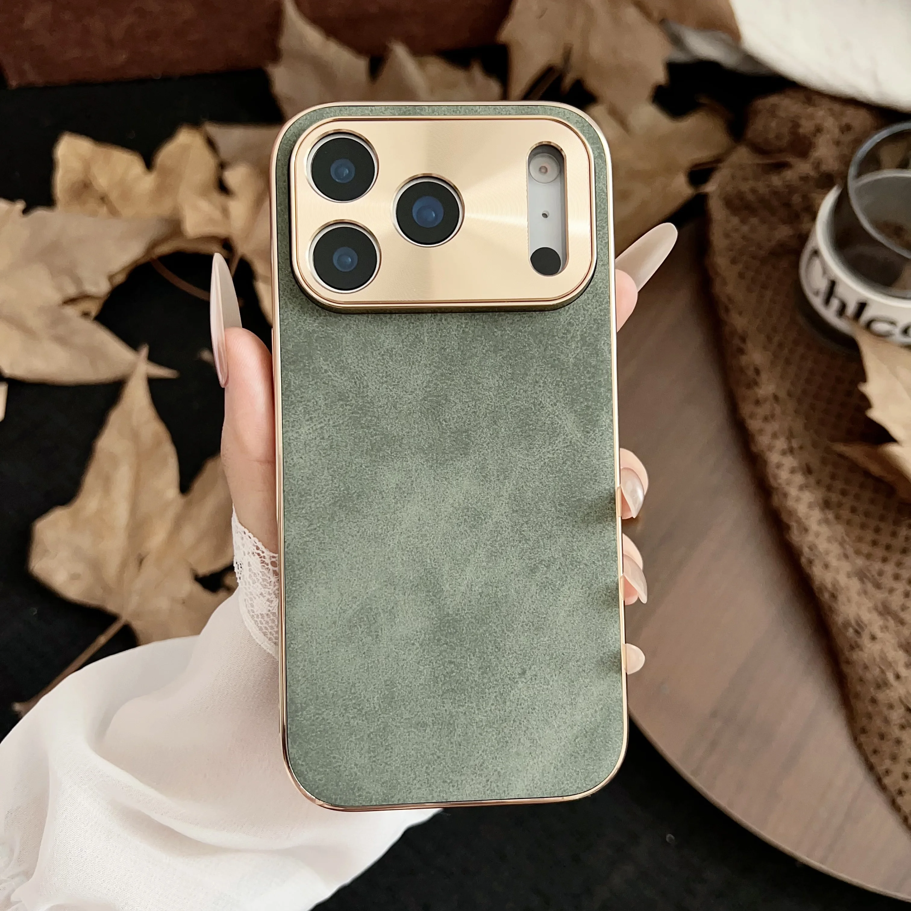 Plating Sheepskin Leather Case For iPhone 17 Air 16 15 14 13 12 11 Pro Max Plus 16E Luxury Frosted Shockproof Protective Cover
Plating Sheepskin Leather Case For iPhone 17 Air 16 15 14 13 12 11 Pro Max Plus 16E Luxury Frosted Shockproof Protective Cover