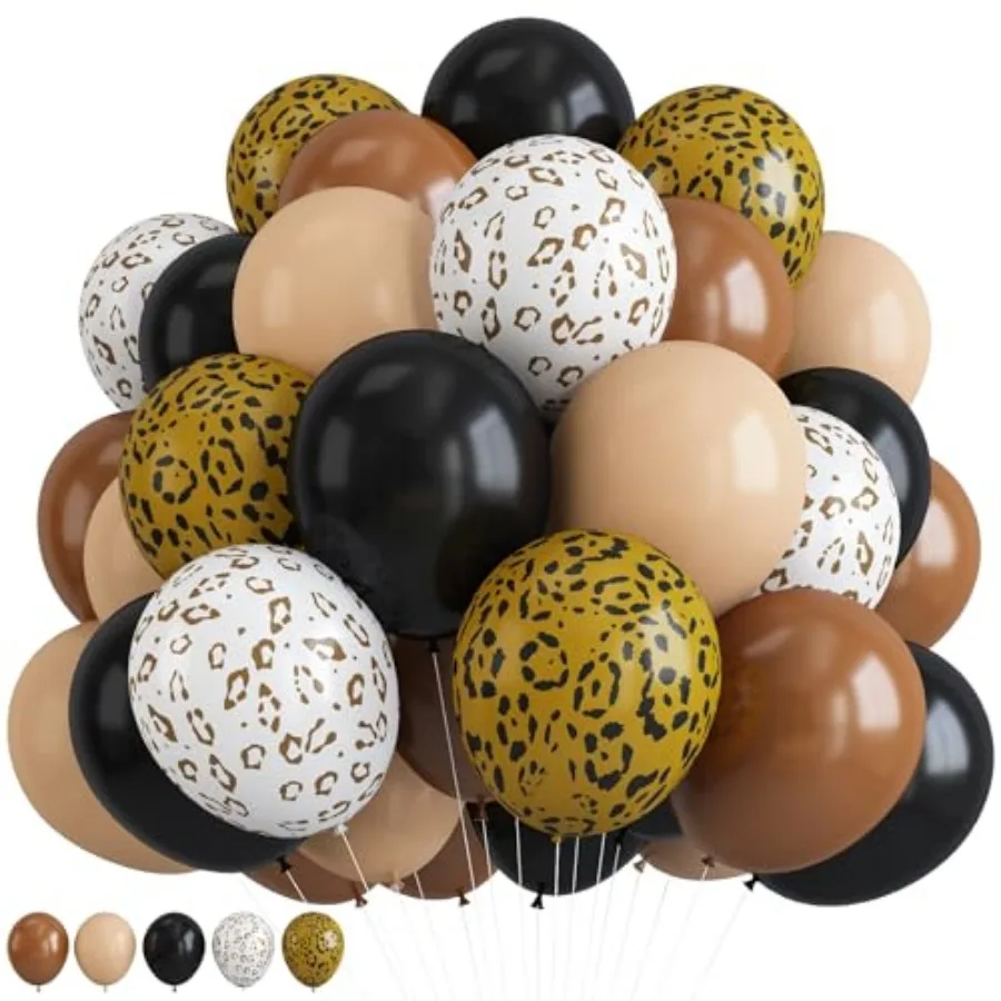 Cheetah Print Balloons Birthday Decorations, Animal Nude Latex Balloons for Cheetah Birthday Baby Shower Wild Zoo Jungle Safari
Cheetah Print Balloons Birthday Decorations, Animal Nude Latex Balloons for Cheetah Birthday Baby Shower Wild Zoo Jungle Safari