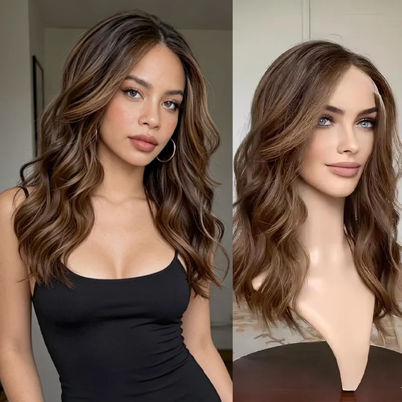 Elegant Brown Syntheitc Hair Lace Top Jewish Mixed Wig 13x4 Seamless Lace Front Wig Natural Hairline for Women with Hair Loss
Elegant Brown Syntheitc Hair Lace Top Jewish Mixed Wig 13x4 Seamless Lace Front Wig Natural Hairline for Women with Hair Loss