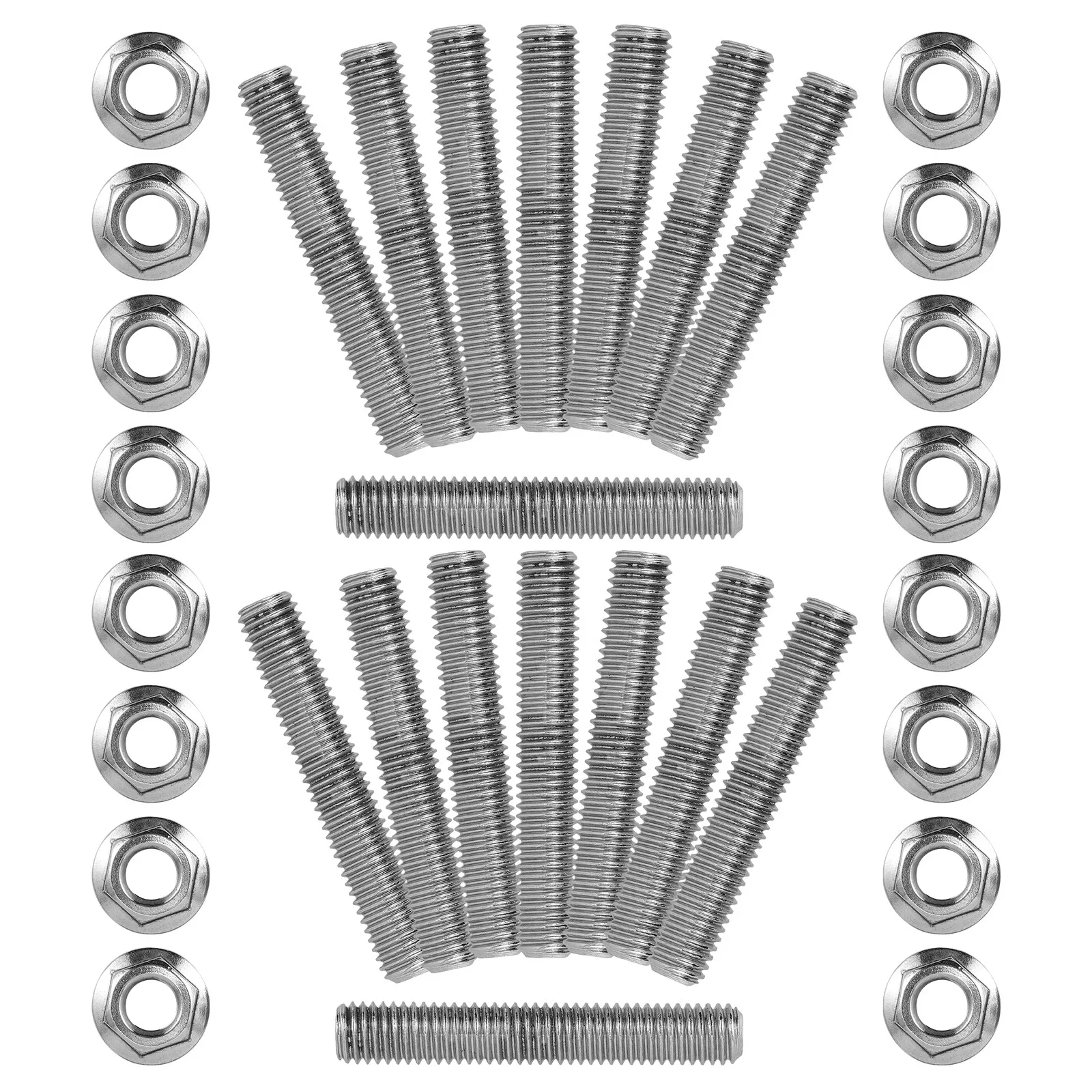 1Set Exhaust Manifold Studs Stainless Steel Wear Resistant Engine Power Hardware Kit Exhaust Manifold Studs
1Set Exhaust Manifold Studs Stainless Steel Wear Resistant Engine Power Hardware Kit Exhaust Manifold Studs