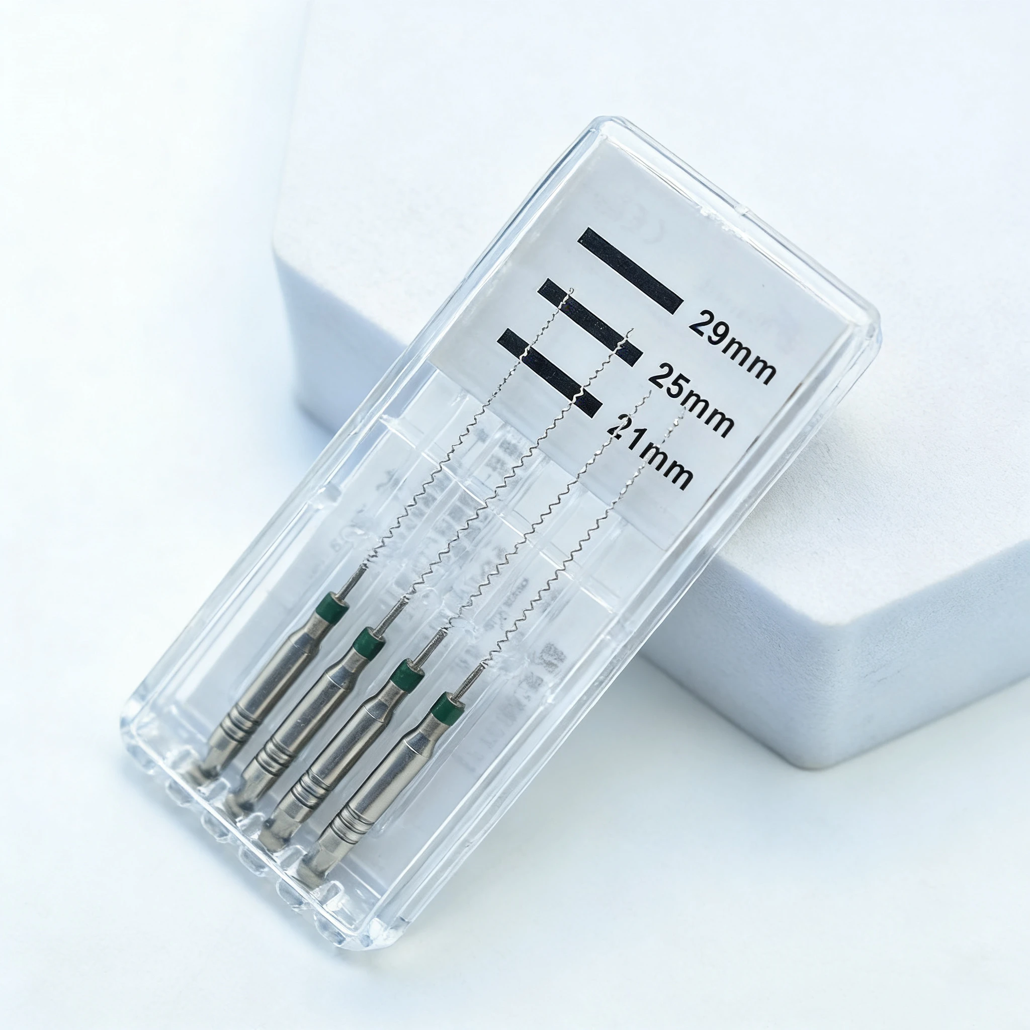 Dental Endodontic Rotary Paste Carriers Stainless Endo Files Engine Use Dentistry Tool 4pcs/Box
Dental Endodontic Rotary Paste Carriers Stainless Endo Files Engine Use Dentistry Tool 4pcs/Box