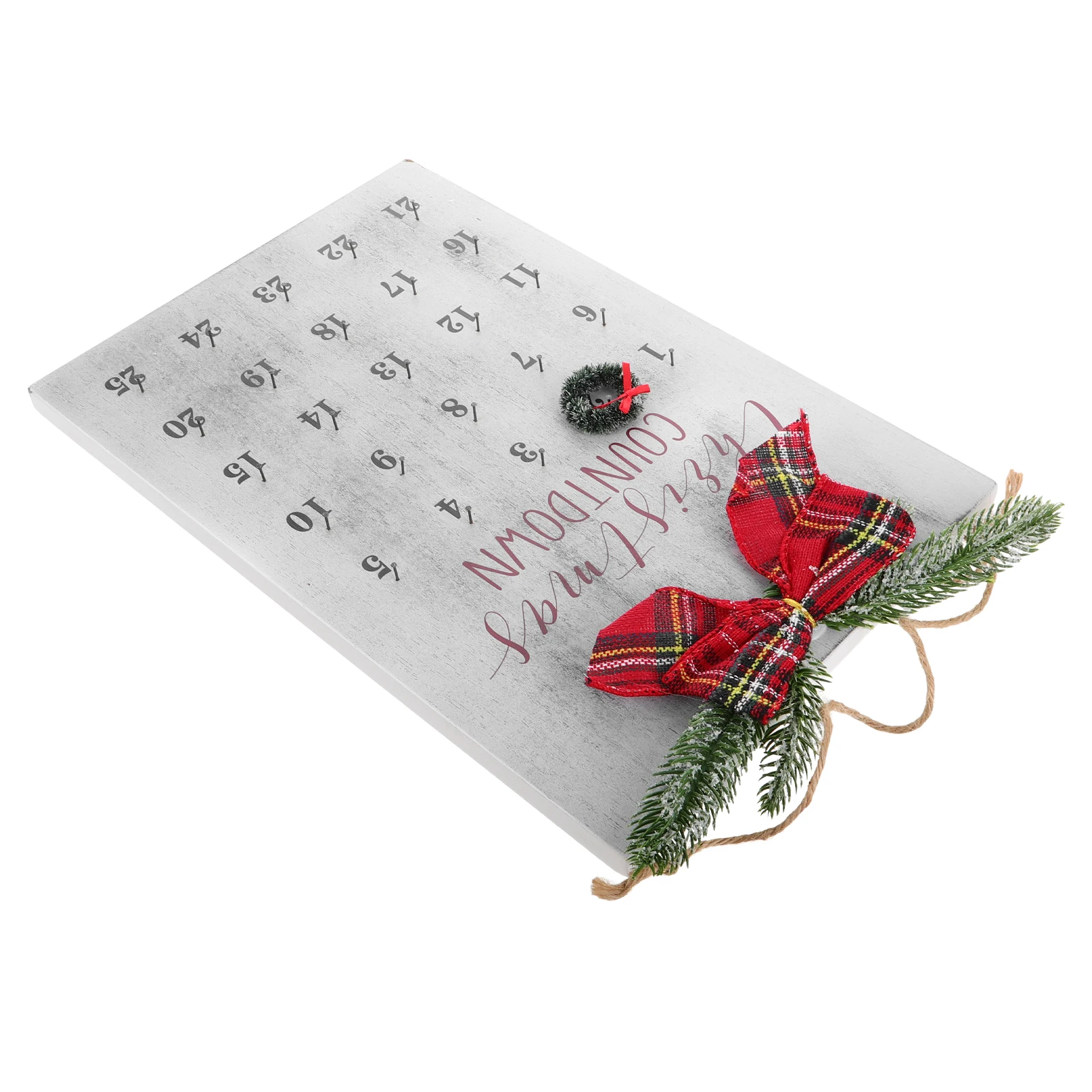 Christmas Countdown Wreath Calendar Home Decor Advent Calendars Holiday Rustic Farmhouse Christmas Festive Wall Ornament Wooden
Christmas Countdown Wreath Calendar Home Decor Advent Calendars Holiday Rustic Farmhouse Christmas Festive Wall Ornament Wooden