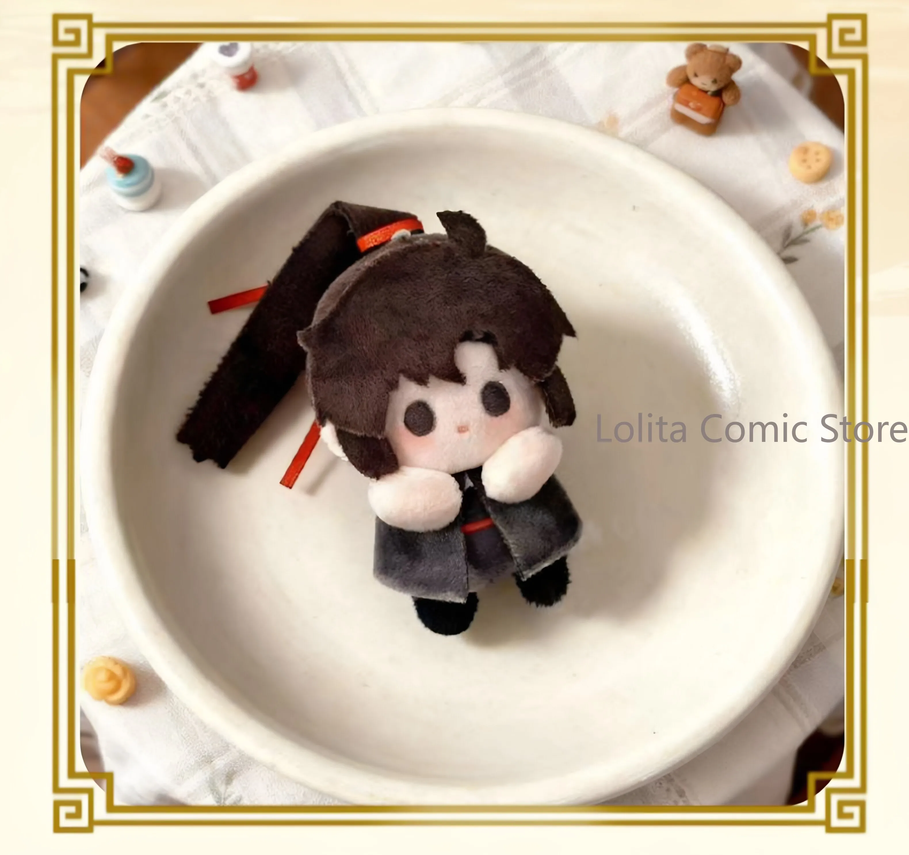 Official Anime 10cm Mo Dao Zu Shi MDZS Wei Wuxian Lan Wangji Cute Sitting Body Cartoon Plush Figure Model Pendant Christmas Gift
Official Anime 10cm Mo Dao Zu Shi MDZS Wei Wuxian Lan Wangji Cute Sitting Body Cartoon Plush Figure Model Pendant Christmas Gift