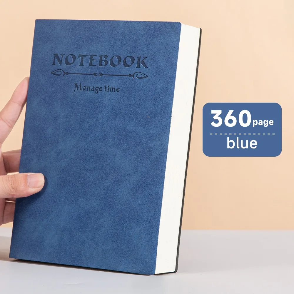 360 Page Universal a5 Notebook Leather Surface Soft Business Memo Book Minimalist Waterproof Diary Notepad School Supplies
360 Page Universal a5 Notebook Leather Surface Soft Business Memo Book Minimalist Waterproof Diary Notepad School Supplies