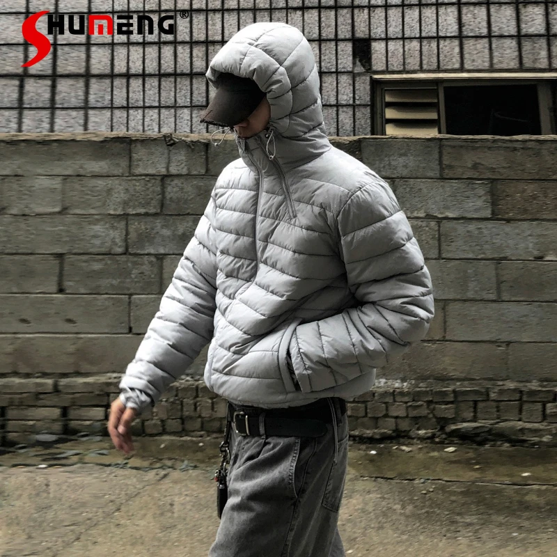 Модные простые парки с капюшоном для мужчин, зима 2025, новые утолщенные теплые свободные удобные парки, однотонные шикарные толстовки с длинными рукавами, пальто
Модные простые парки с капюшоном для мужчин, зима 2025, новые утолщенные теплые свободные удобные парки, однотонные шикарные толстовки с длинными рукавами, пальто