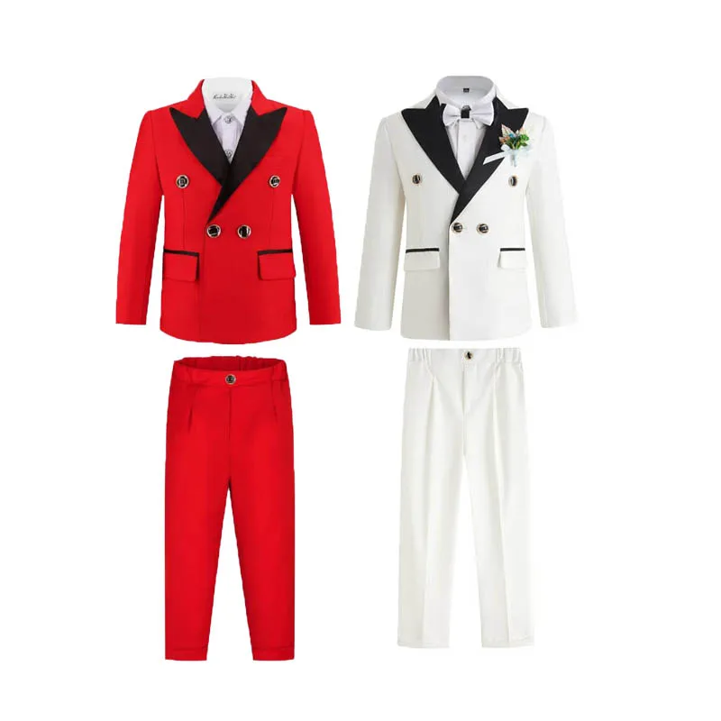 Children Festival 3Pieces/Set Jacket Pants Bowtie Photography Suit Flower Boys Ceremony Costume Kids Evening Wedding Dress
Children Festival 3Pieces/Set Jacket Pants Bowtie Photography Suit Flower Boys Ceremony Costume Kids Evening Wedding Dress