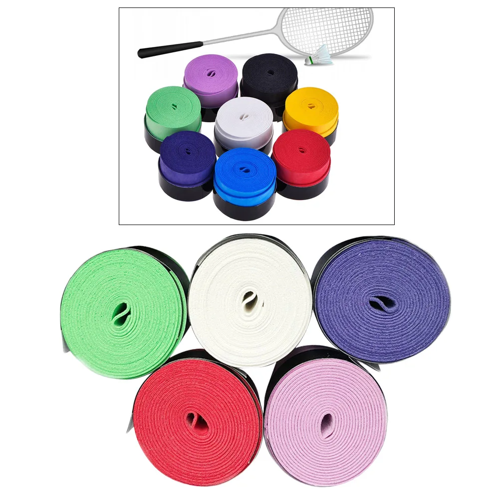 5Pcs Absorb Sweatband Non-Slip Overgrip Tape PU Elastic Felt for Tennis Badminton Squash Racket Bike Handlebar
5Pcs Absorb Sweatband Non-Slip Overgrip Tape PU Elastic Felt for Tennis Badminton Squash Racket Bike Handlebar