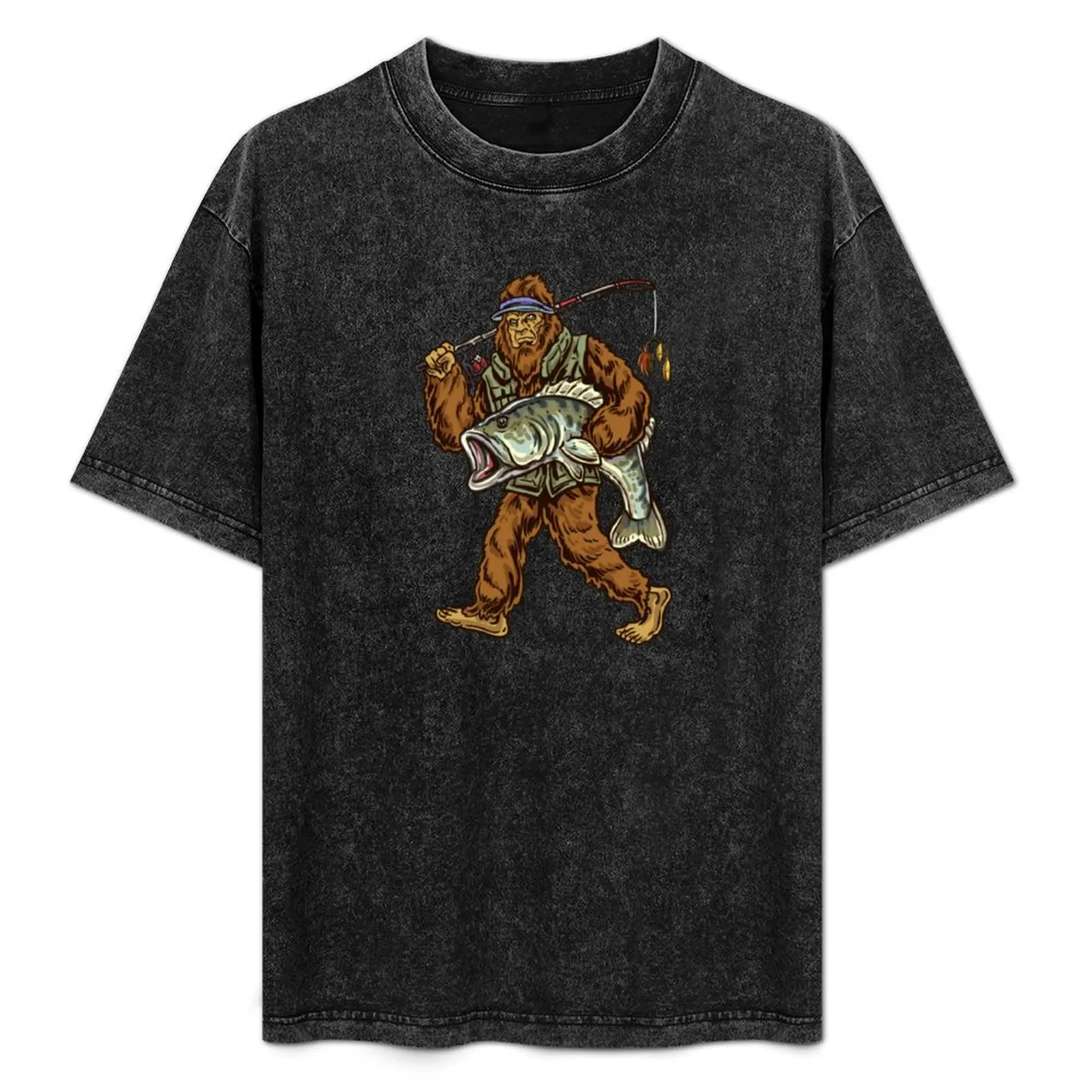 Largemouth Bass Fishing Bigfoot Fisherman T-Shirt boys whites customizeds oversized graphic tee mens t shirt graphic
Largemouth Bass Fishing Bigfoot Fisherman T-Shirt boys whites customizeds oversized graphic tee mens t shirt graphic