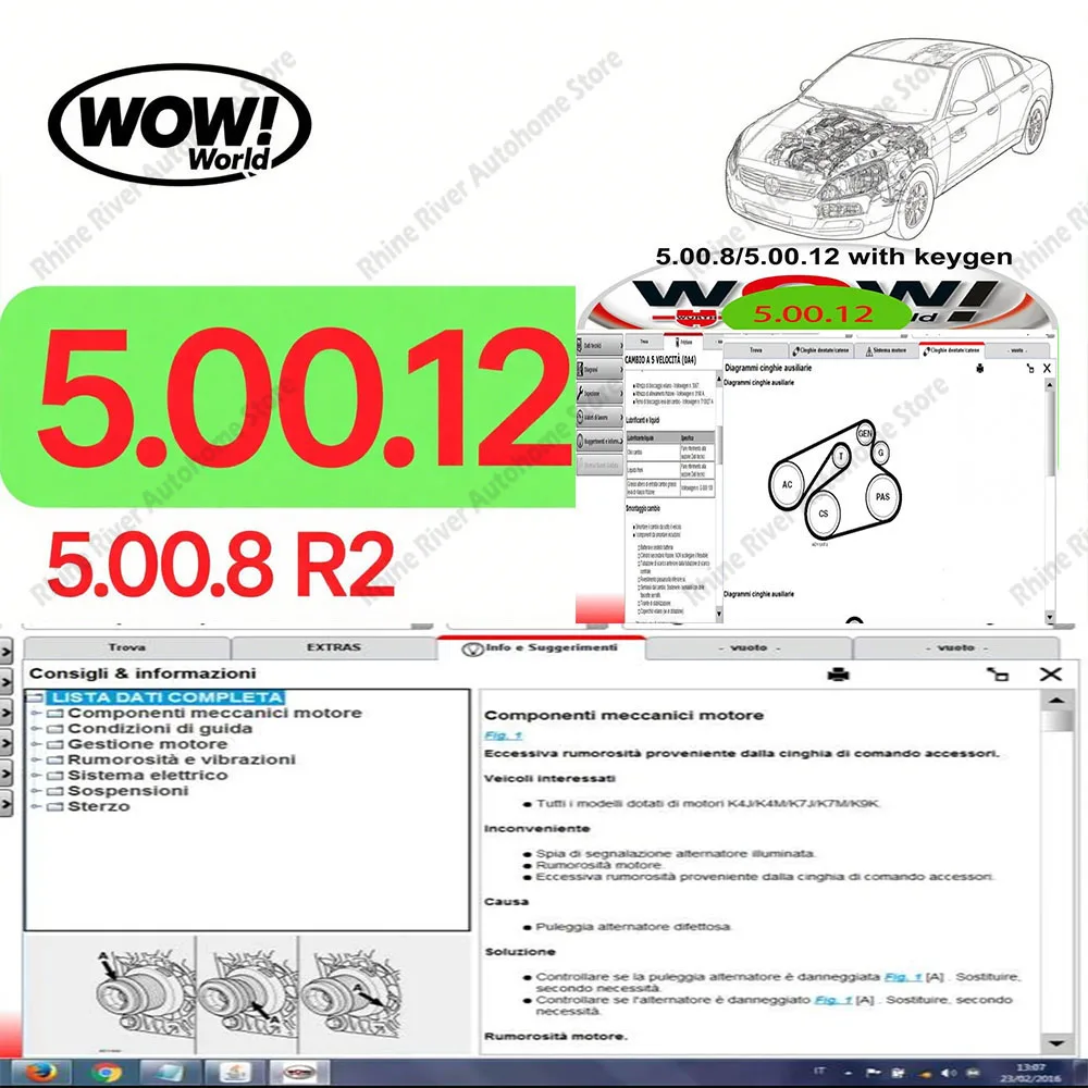 Hot W-ur-th WOW 5.00.12 & 5.00.8 R2 Diagnostic Kit | TCS Multi-Diag Software | Multi-Language Support | Professional Car Scanner
Hot W-ur-th WOW 5.00.12 & 5.00.8 R2 Diagnostic Kit | TCS Multi-Diag Software | Multi-Language Support | Professional Car Scanner