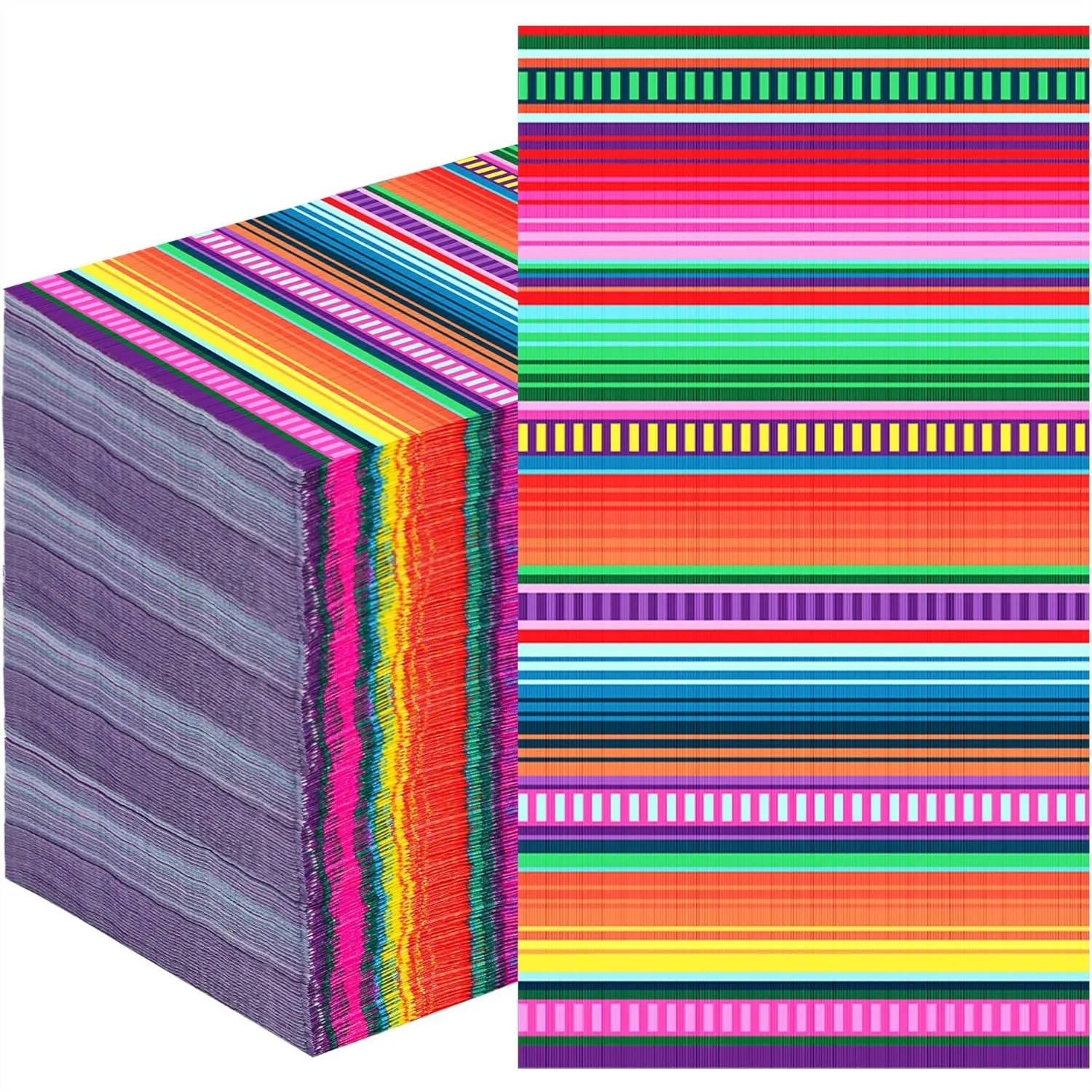 50 Pack Mexican Fiesta Napkins Colorful Disposable Dinner Paper Hand Towel for Cinco De Mayo Birthday Party Decorations
50 Pack Mexican Fiesta Napkins Colorful Disposable Dinner Paper Hand Towel for Cinco De Mayo Birthday Party Decorations