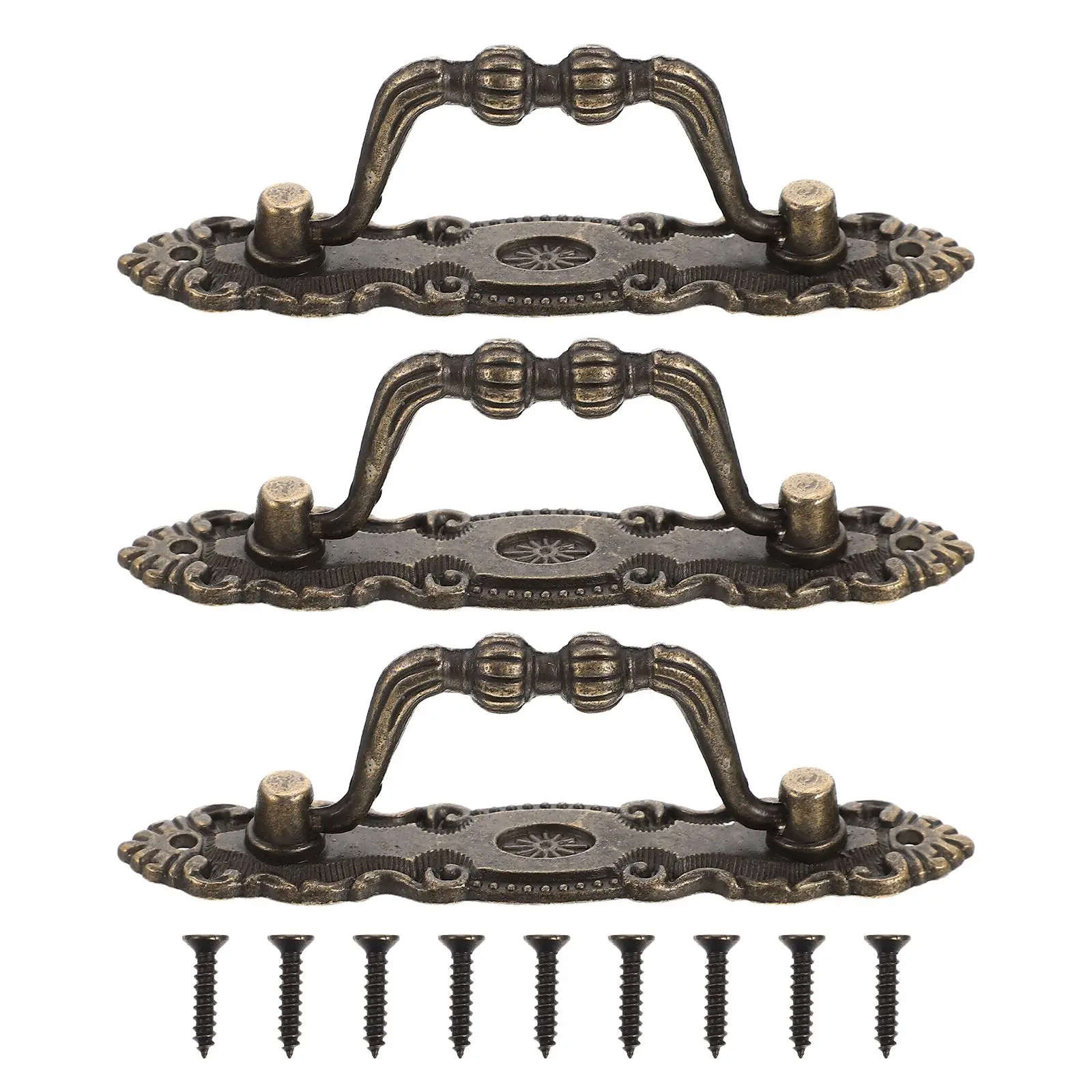 Cabinet Handle Drawer Pulls Vintage Zinc Alloy Hardware Door Knob Decorative Handles Furniture Pulls Non Rust
Cabinet Handle Drawer Pulls Vintage Zinc Alloy Hardware Door Knob Decorative Handles Furniture Pulls Non Rust