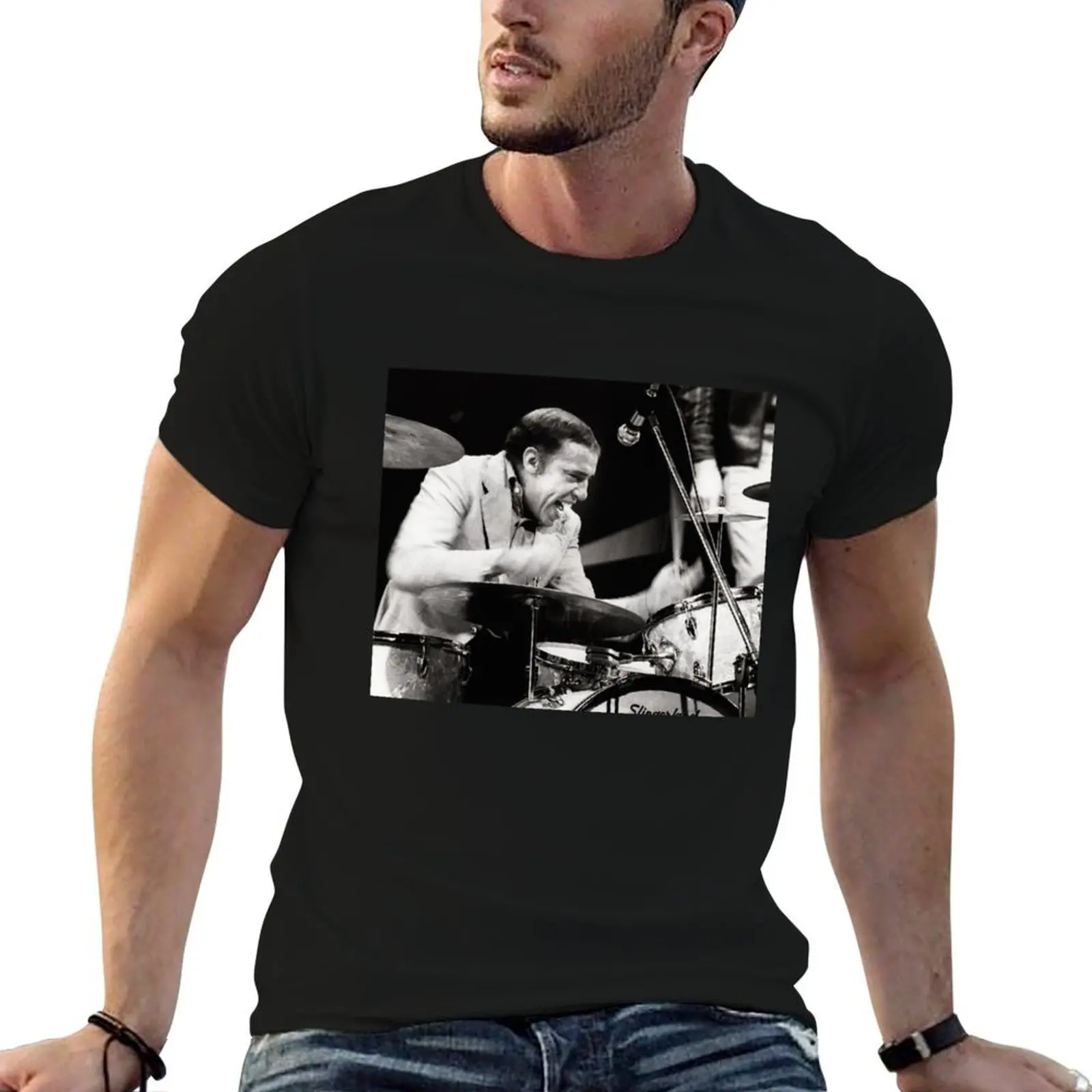 Buddy Rich T-Shirt cotton t shirts man 100% graphic t shirts for man t shirts for man pack white T-shirt
Buddy Rich T-Shirt cotton t shirts man 100% graphic t shirts for man t shirts for man pack white T-shirt