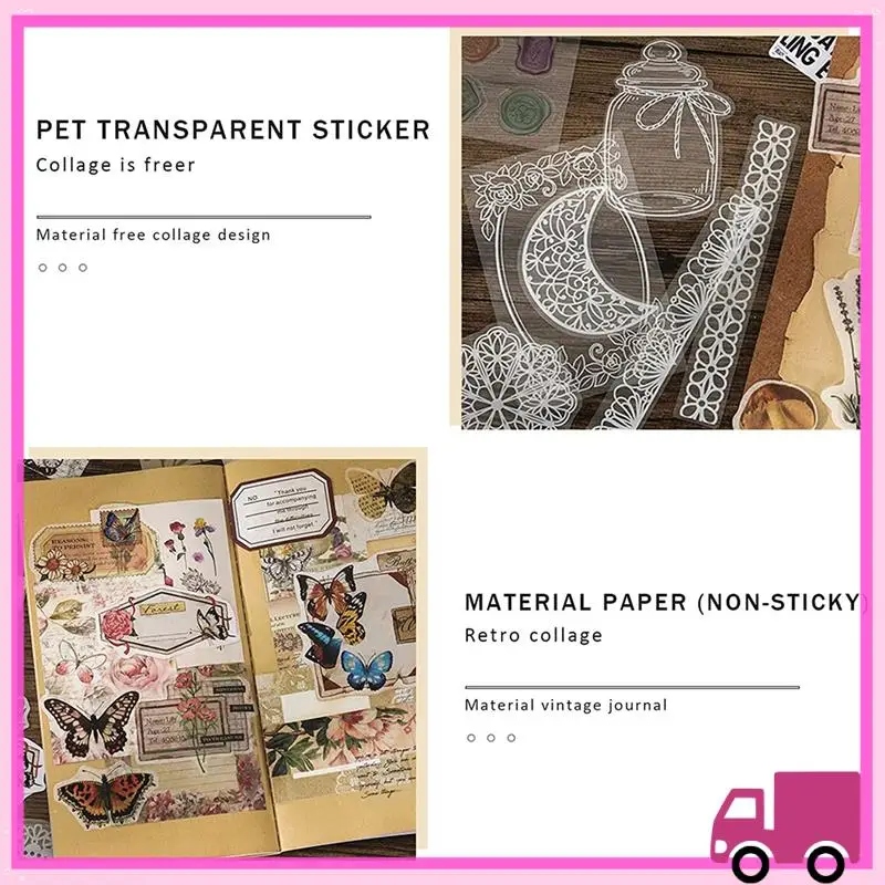 Compact 260Pcs Vintage Scrapbooking Stickers Pack,DIY Retro Journaling Supplies Stickers Kit,Flowers Scrapbook Paper Accessories
Compact 260Pcs Vintage Scrapbooking Stickers Pack,DIY Retro Journaling Supplies Stickers Kit,Flowers Scrapbook Paper Accessories
