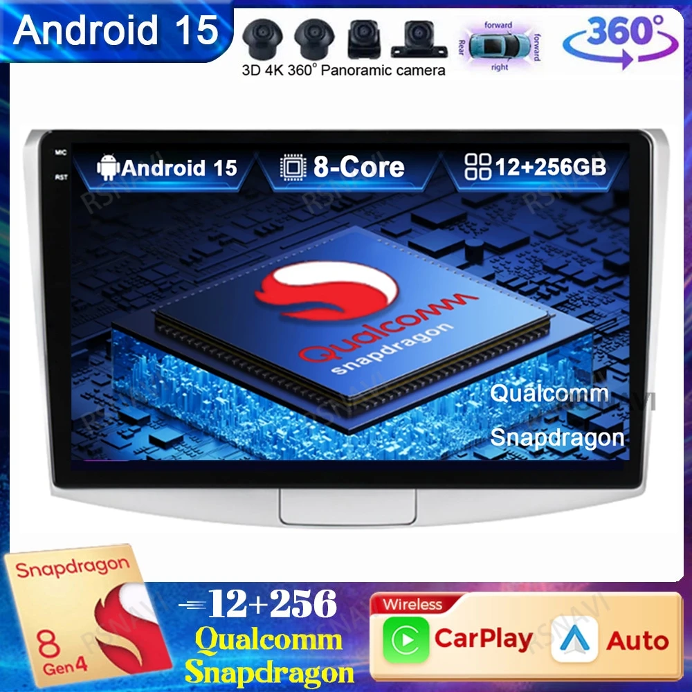 Android 15 Car Radio For VW Volkswagen Passat B7 B6 CC 2010-2015 QLED GPS Qualcomm Head Unit Viedo Player Stereo DVD BT 4G LTE
Android 15 Car Radio For VW Volkswagen Passat B7 B6 CC 2010-2015 QLED GPS Qualcomm Head Unit Viedo Player Stereo DVD BT 4G LTE