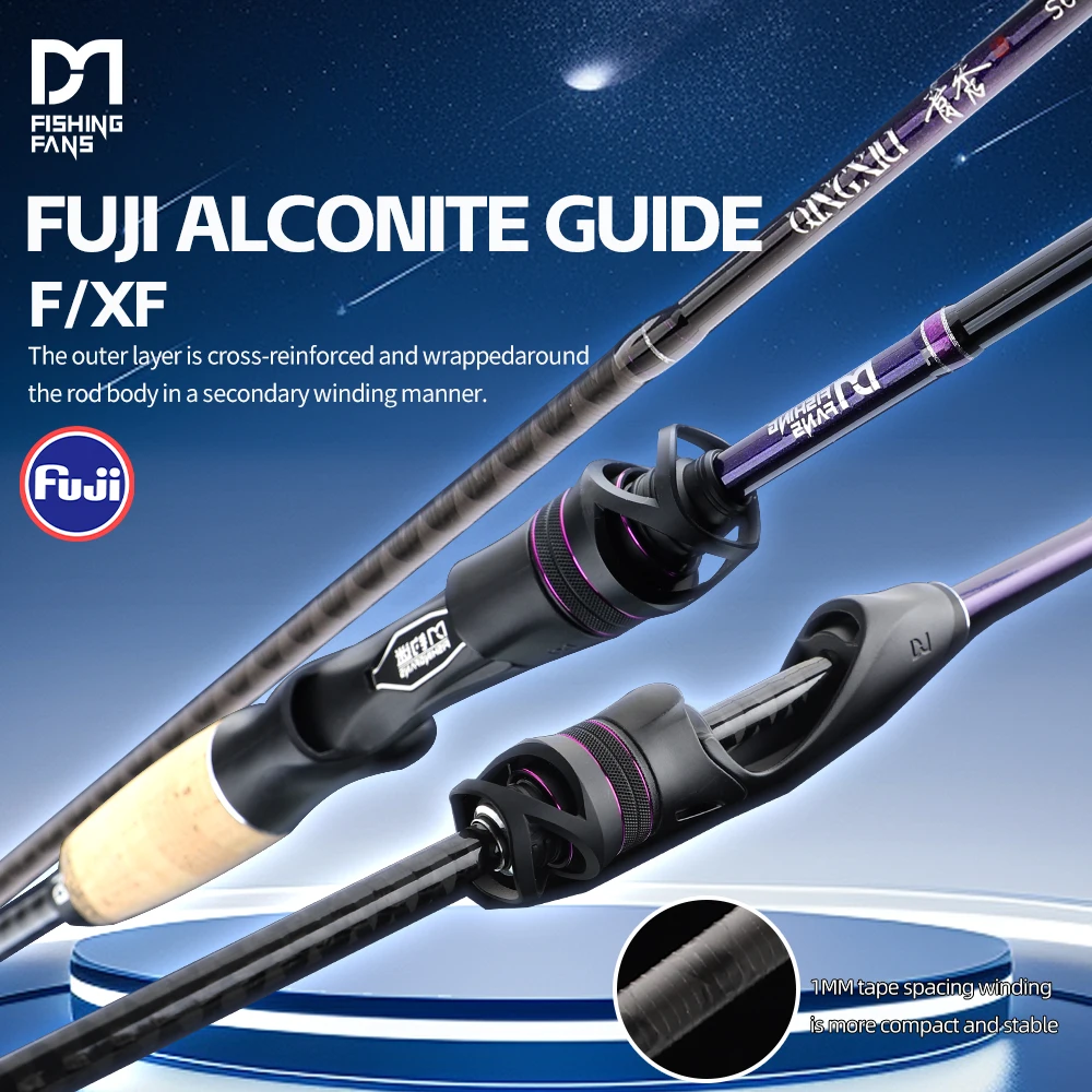 FISHINGFANS QINGXIU LURE POLE 6'6 6'8 6'9 7'2 FUJI ALCONITE GUIDE X CROSS TAPE AA CORK HANDLE L ML M POWER 10-20g FISHING ROD
FISHINGFANS QINGXIU LURE POLE 6'6 6'8 6'9 7'2 FUJI ALCONITE GUIDE X CROSS TAPE AA CORK HANDLE L ML M POWER 10-20g FISHING ROD