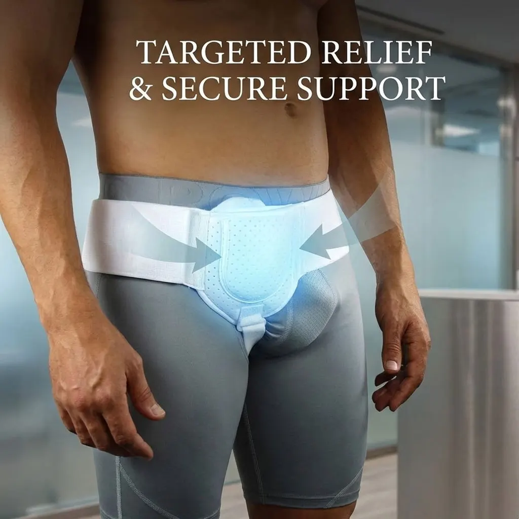 Регулируемый пояс для паховой грыжи для взрослых — поддержка целевого давления для косой грыжи и дискомфорта мелкого кишечника
Регулируемый пояс для паховой грыжи для взрослых — поддержка целевого давления для косой грыжи и дискомфорта мелкого кишечника