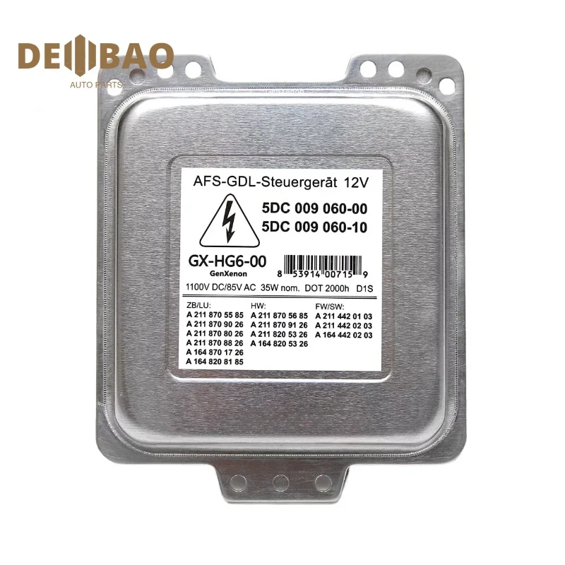 5DC 00906000 A 2118705585 Модуль ксенонового балласта фары для Mercedes-Benz W211 E320 E350 E550 E63
5DC 00906000 A 2118705585 Модуль ксенонового балласта фары для Mercedes-Benz W211 E320 E350 E550 E63