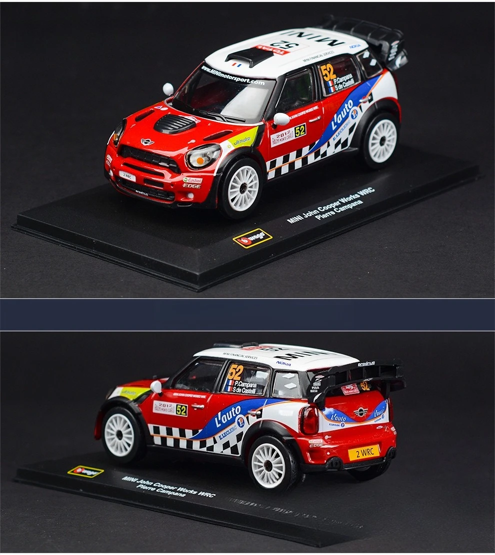 1:32 Original WRC Rally Car RV Static Simulation Alloy Car Model Ornament Crafts
1:32 Original WRC Rally Car RV Static Simulation Alloy Car Model Ornament Crafts