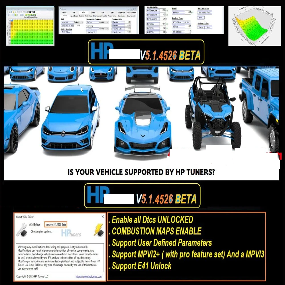 HPT 5.1.4526 Work MPVI2 3 Enable DTCs UNLOCKED Combustion Maps ENABLEDDefined Parameters Full E41 Unlock L5p Unlocker Software
HPT 5.1.4526 Work MPVI2 3 Enable DTCs UNLOCKED Combustion Maps ENABLEDDefined Parameters Full E41 Unlock L5p Unlocker Software