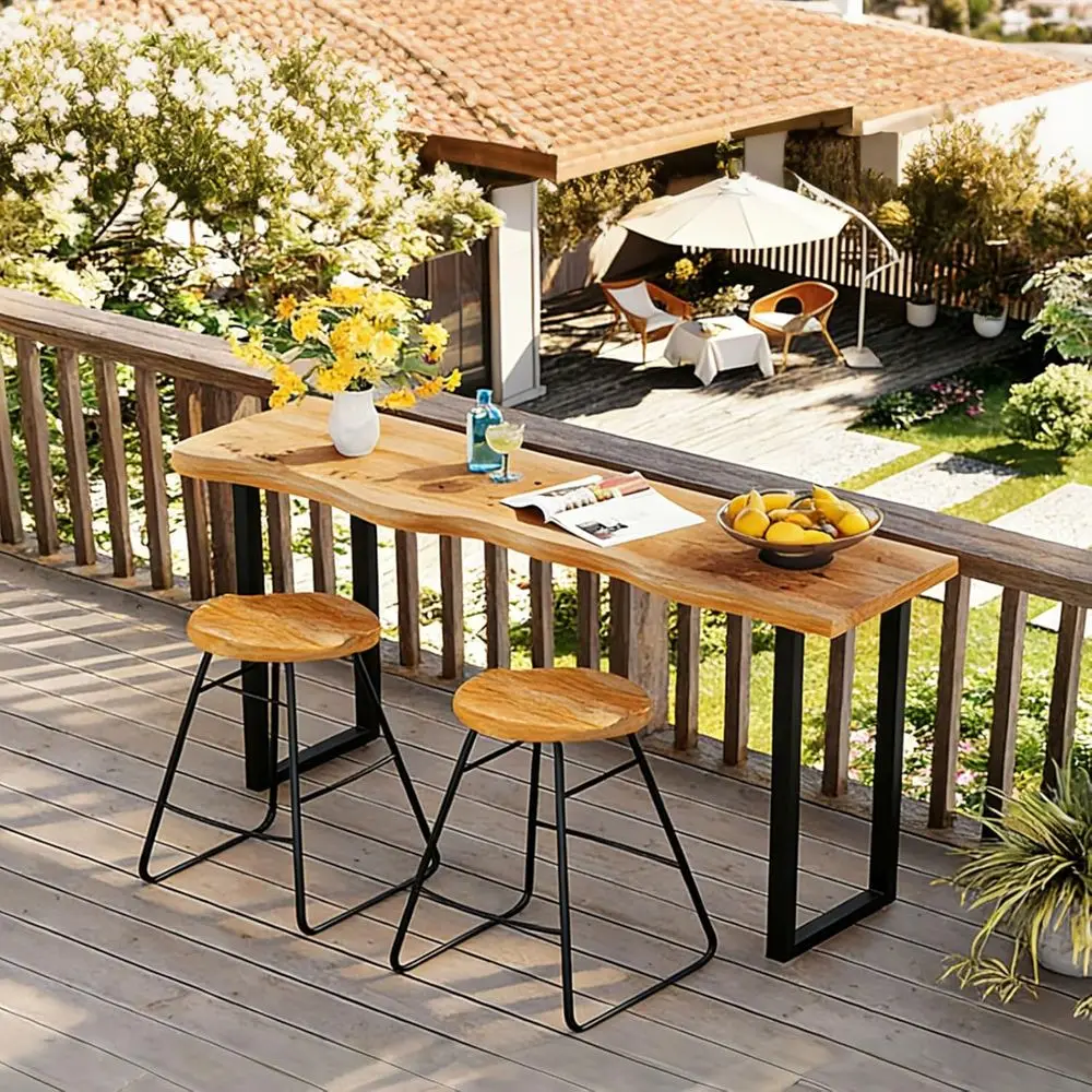 55.1 High Rustic Metal Kitchen Island for Dining and Living Spaces
55.1 High Rustic Metal Kitchen Island for Dining and Living Spaces