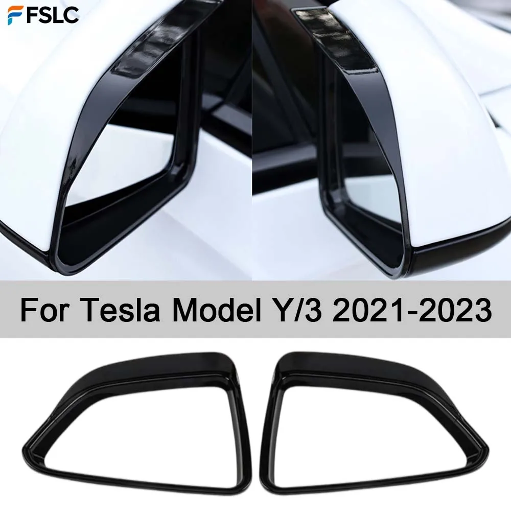 For Tesla Model Y/3 2021-2023, Side Mirror Rain Eyebrow Visor, Rain Shield Visor Rearview Trim Car Upgrade
For Tesla Model Y/3 2021-2023, Side Mirror Rain Eyebrow Visor, Rain Shield Visor Rearview Trim Car Upgrade