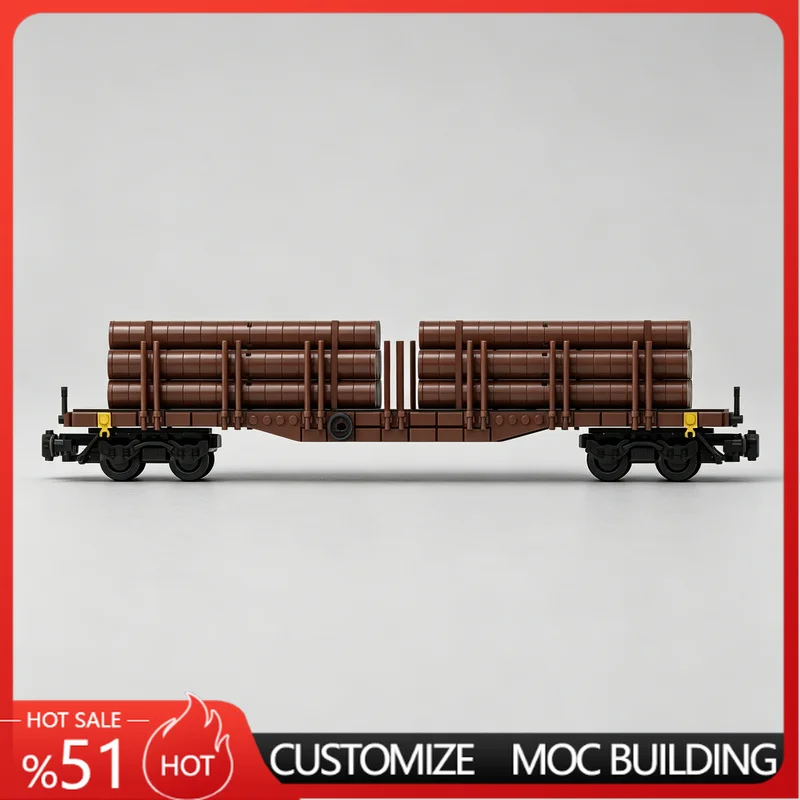 NEW 820 PCS Stake Wagon 8-Wheel Log Transport Freight Car Building Blocks Model Customize Creative Educational Collectible Toys
NEW 820 PCS Stake Wagon 8-Wheel Log Transport Freight Car Building Blocks Model Customize Creative Educational Collectible Toys
