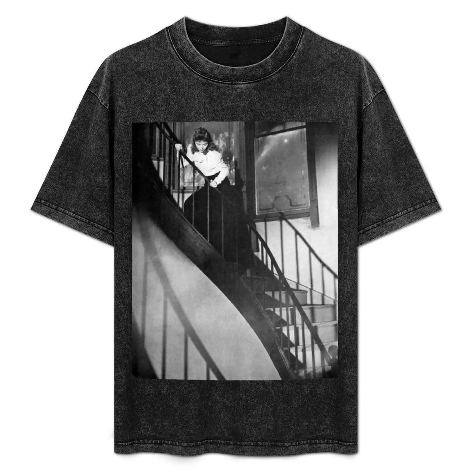 The Spiral Staircase Robert Siodmak vintage T-Shirt black cotton t-shirt plain for man package cotton t shirt man T-Shirt
The Spiral Staircase Robert Siodmak vintage T-Shirt black cotton t-shirt plain for man package cotton t shirt man T-Shirt
