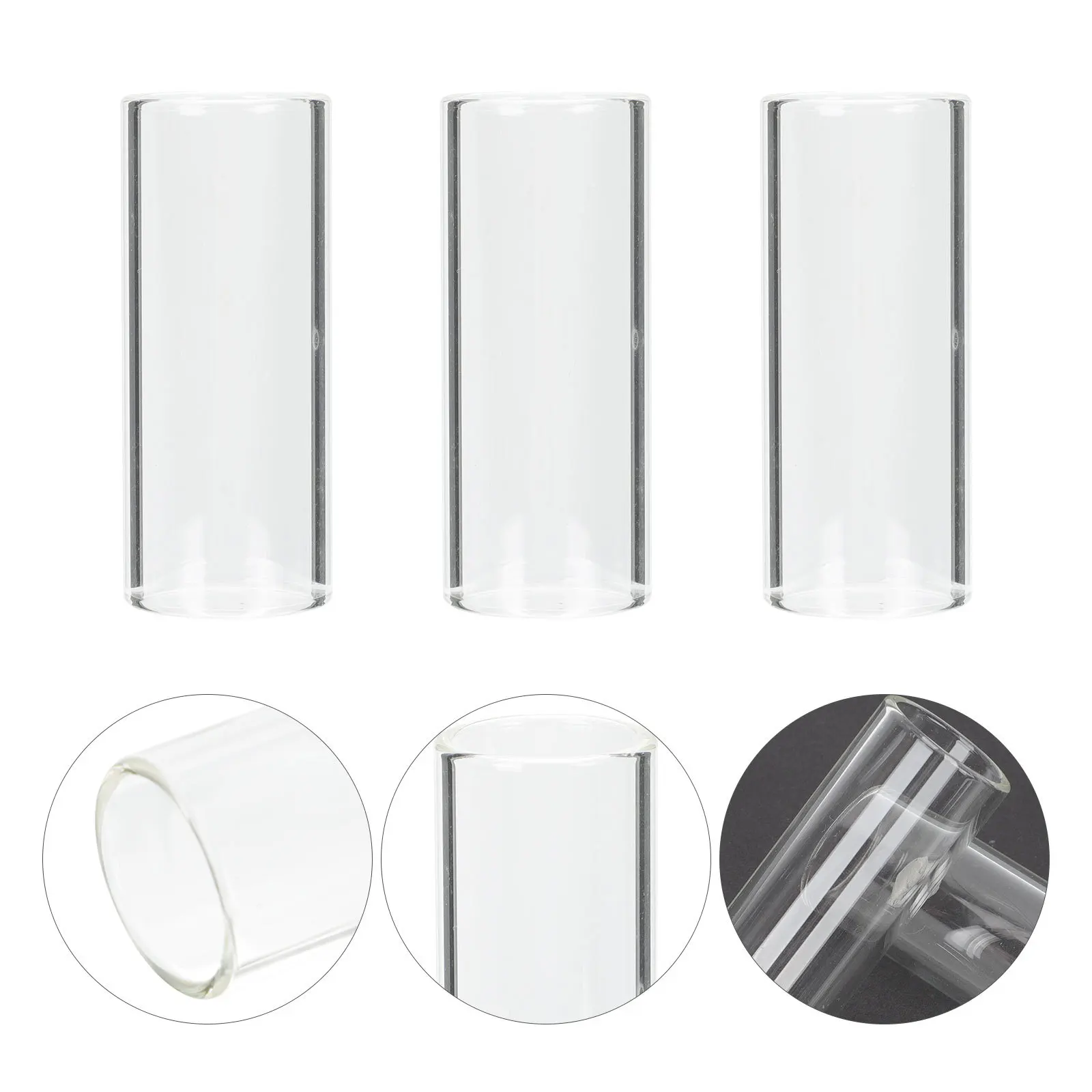 3Pcs Guitar Finger Protector Glass Covers Flexible Durable Fingertip Guards for Practice Playing Comfort Fingertip
3Pcs Guitar Finger Protector Glass Covers Flexible Durable Fingertip Guards for Practice Playing Comfort Fingertip