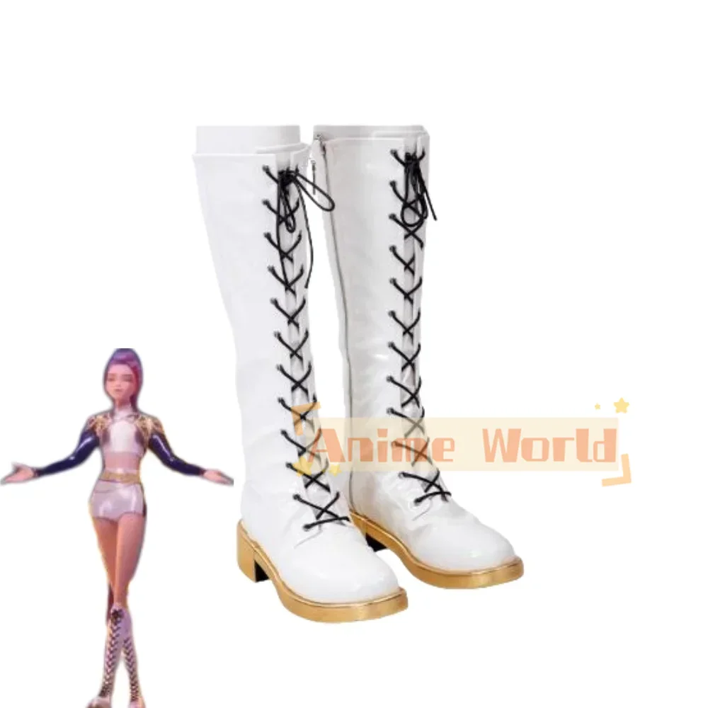 K-POP Huntrix Rumi Обувь для косплея Kpop Demon Hunters Rumi Белые длинные сапоги Предпродажа
K-POP Huntrix Rumi Обувь для косплея Kpop Demon Hunters Rumi Белые длинные сапоги Предпродажа