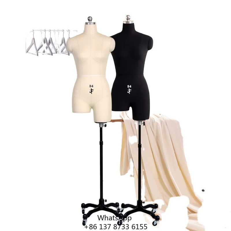 High Quality Dummy Female Half Body Torso Adjustable Dress Form Tailoring For Dressmaker Lady Mannequin
High Quality Dummy Female Half Body Torso Adjustable Dress Form Tailoring For Dressmaker Lady Mannequin