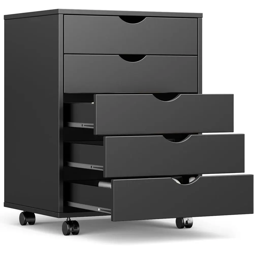 Under Desk Storage Organizer with Wheels, Rolling Chest for Desk, Small Printer Stand, 15.75D x 18.74W x 25.39H, Black
Under Desk Storage Organizer with Wheels, Rolling Chest for Desk, Small Printer Stand, 15.75D x 18.74W x 25.39H, Black